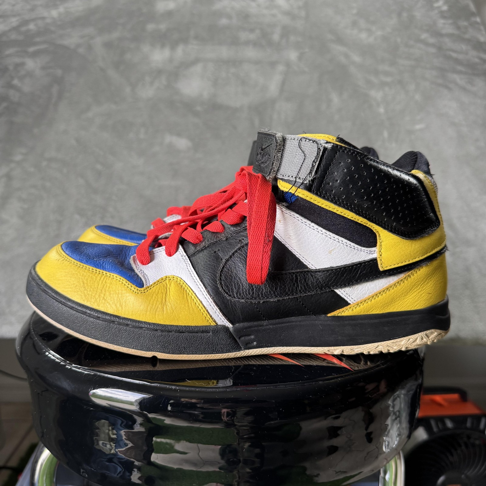 Nike 6.0 NIKEiD Shoes Mens Size 12 Multicolor Leather Zoom Skate 308441-991