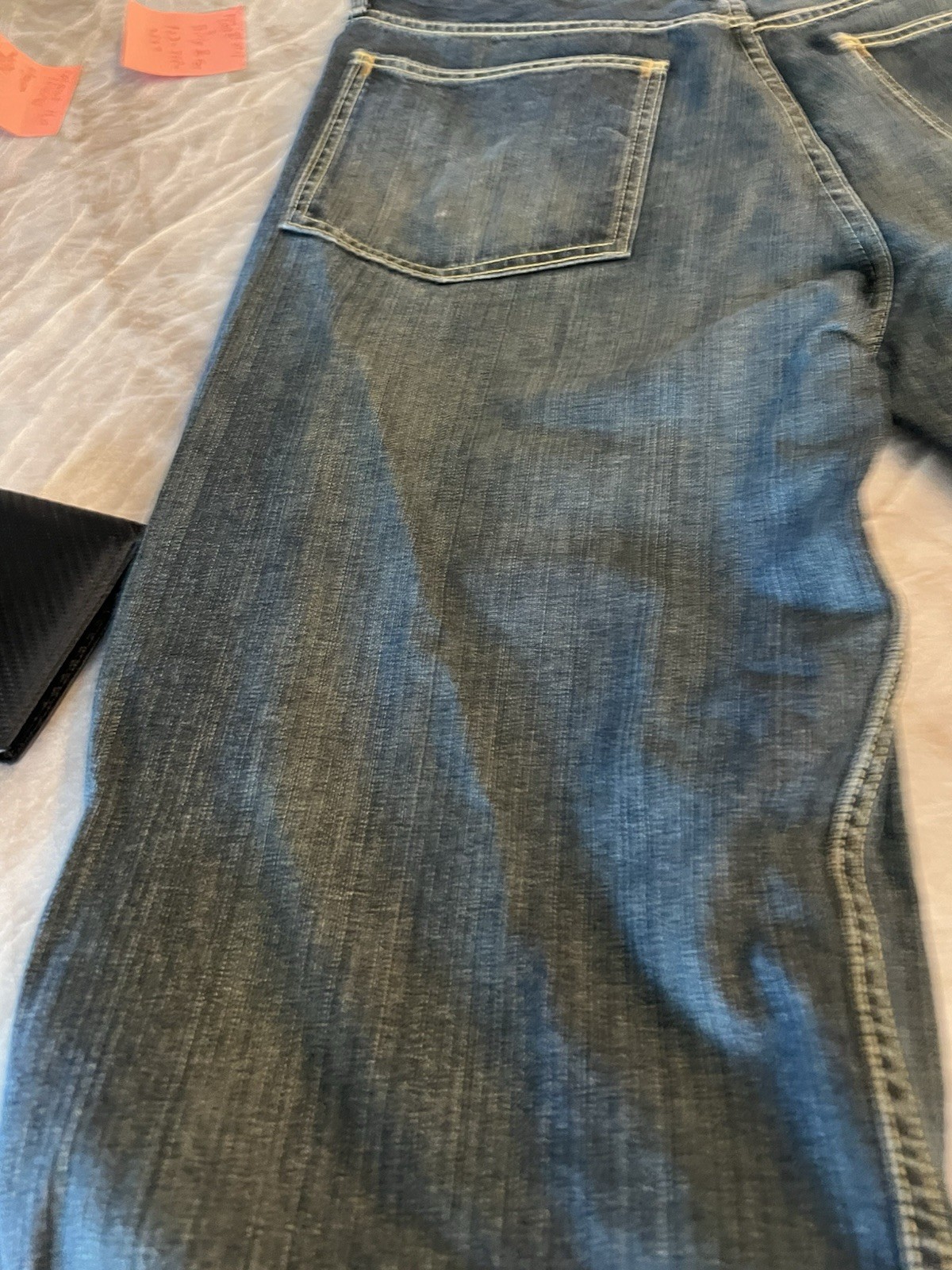 Vintage Levi’s Silvertab Baggy Jeans Men’s 36×34 Dark Blue Wide Leg Y2K