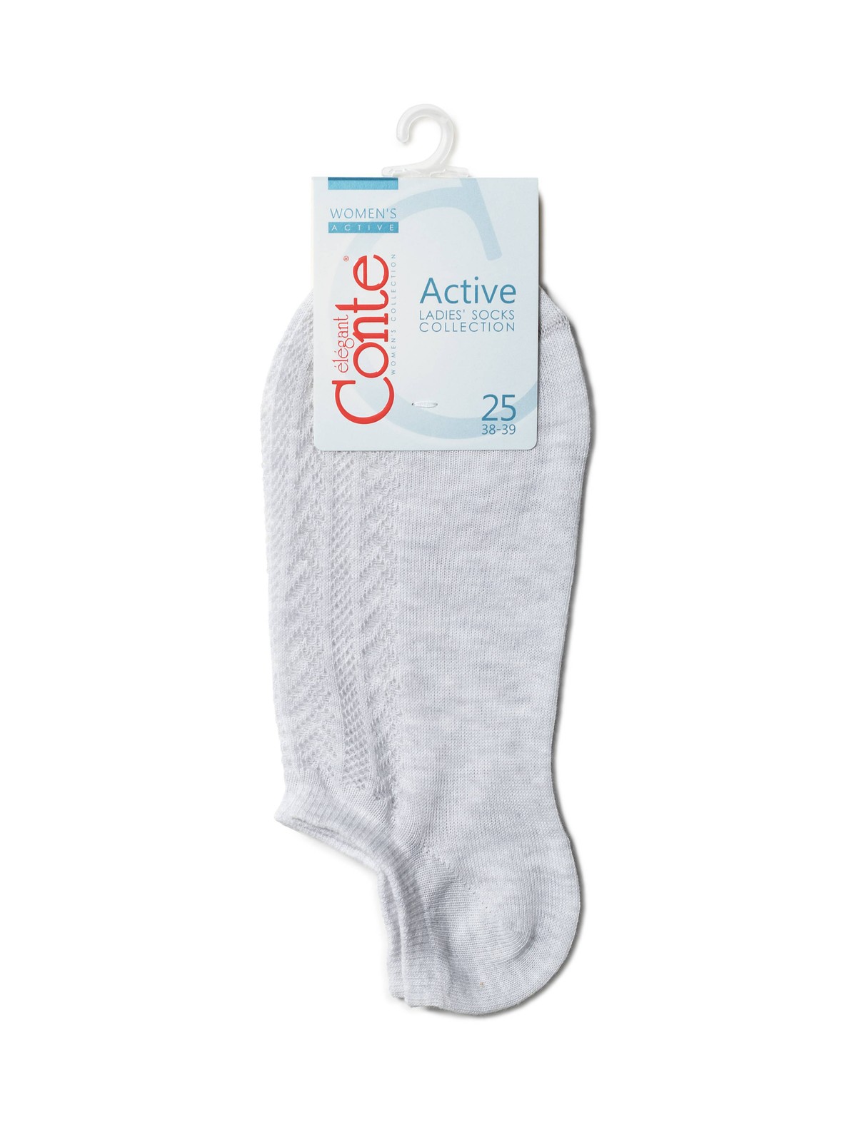 Conte Active #19S-185SP(179) – 1 pair Openwork Cotton Women’s Socks