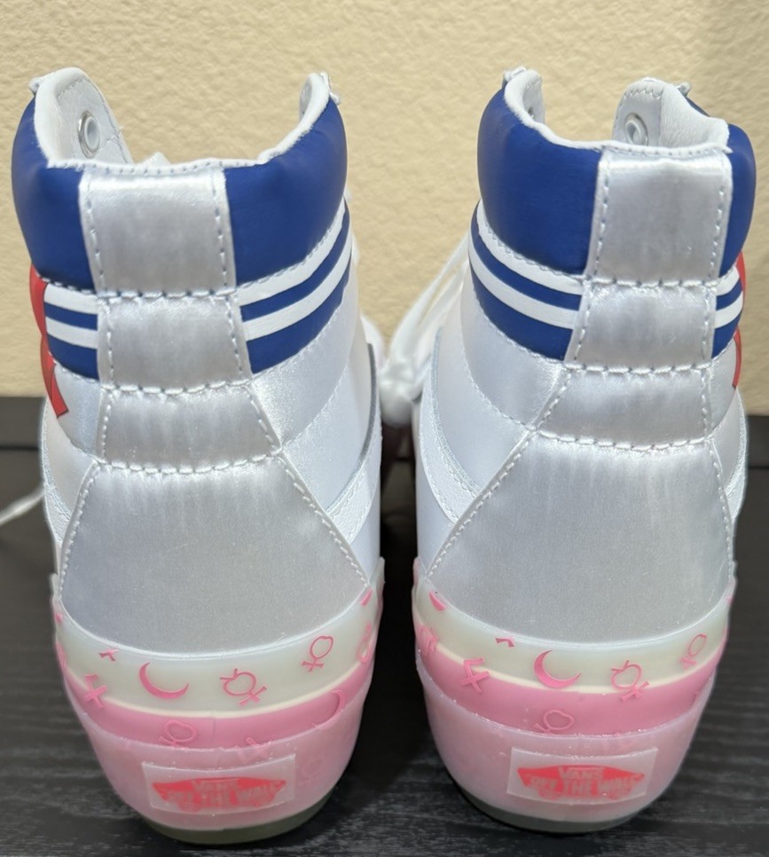 Sailor Moon Vans Limited Edition Women’s 8.5 Mens 7 Rare/Discontinued