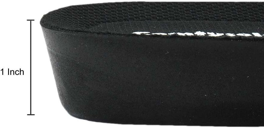 1 Inch Leg Length Discrepancy Full Length Insoles Lifts for Uneven Hips (2 Right
