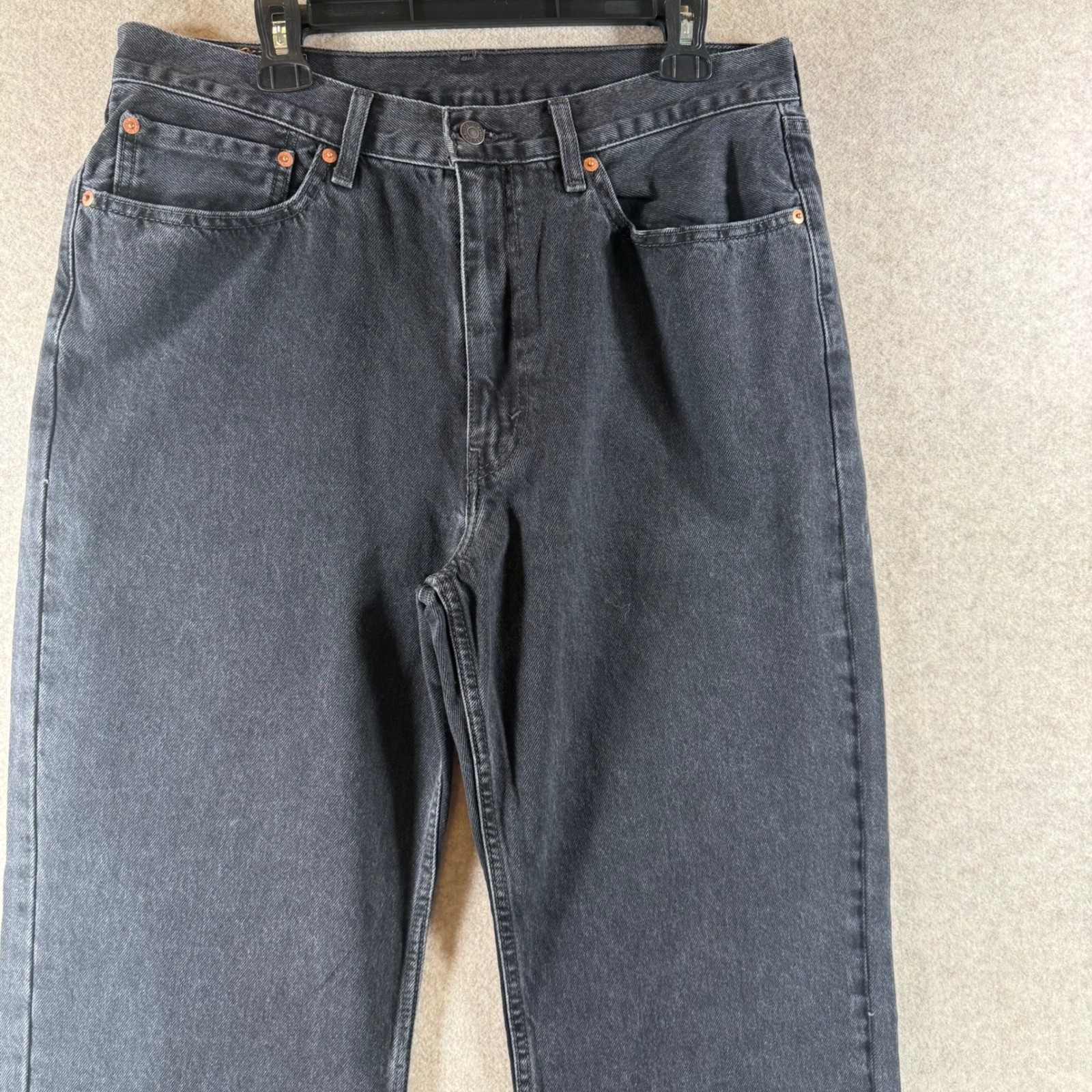 Levi’s 565 ’97 Jeans 34×32 Black Loose Fit Straight Y2K Baggy 90’s A7221-0005