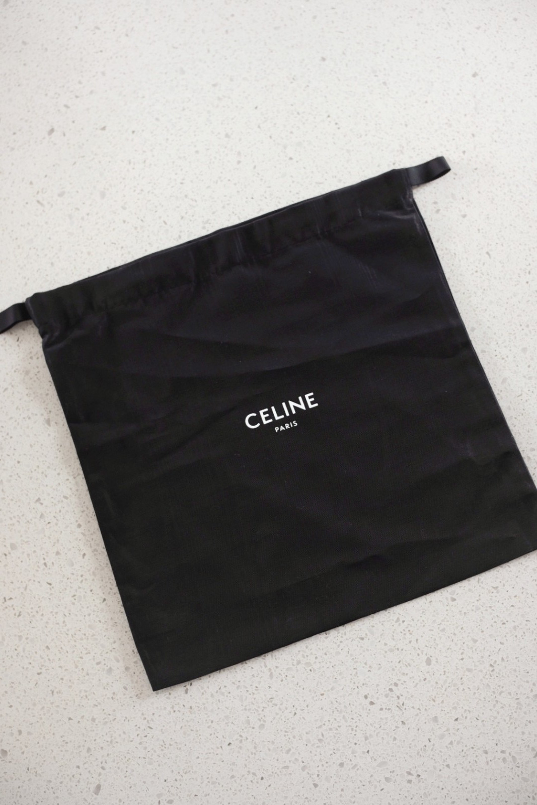 Celine dustbag woodgrain 39×39 cm