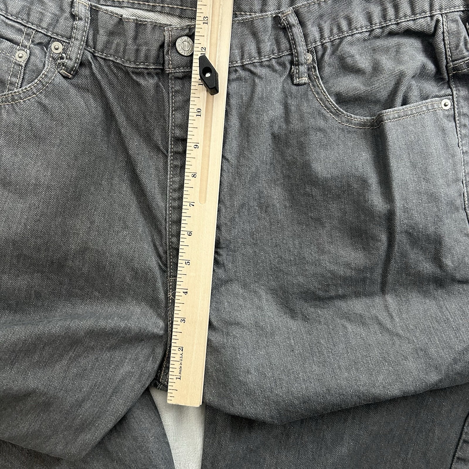 Levis 569 Jeans Mens 40×32 Gray Loose Fit Baggy Skater Straight Leg Actual 40×31
