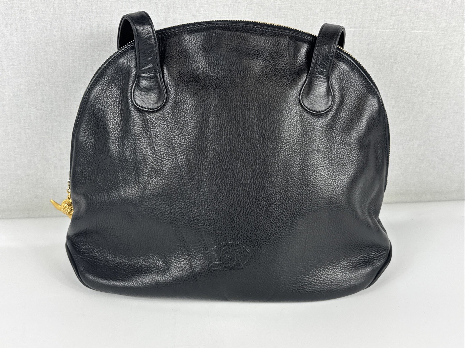 Comtesse When Angels Travel Kelly Bag 14.5″ X 11″ Black
