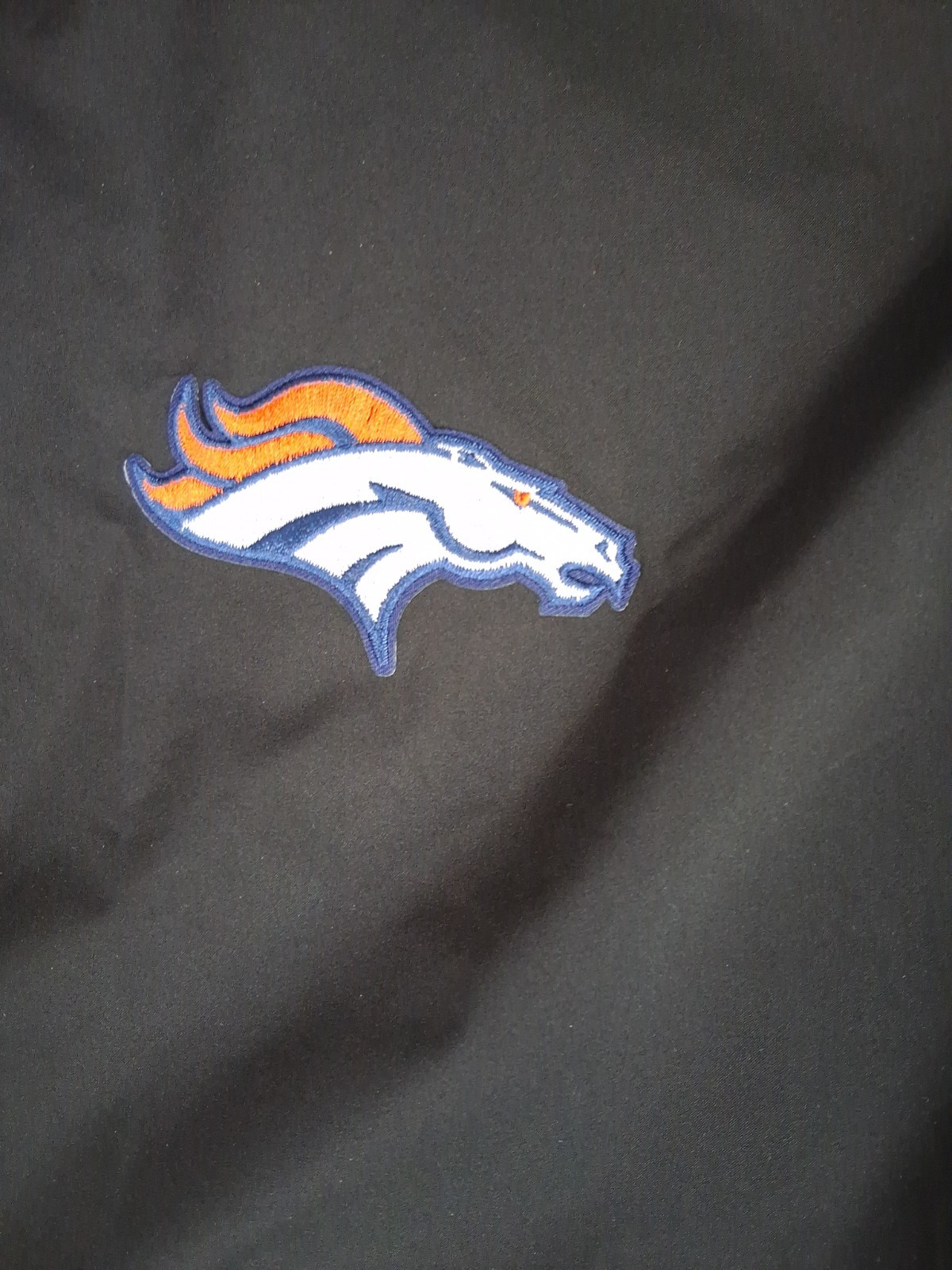 Denver Broncos Antigua WindBreaker Brisk Full-Zip Vest – Black Size 2XL