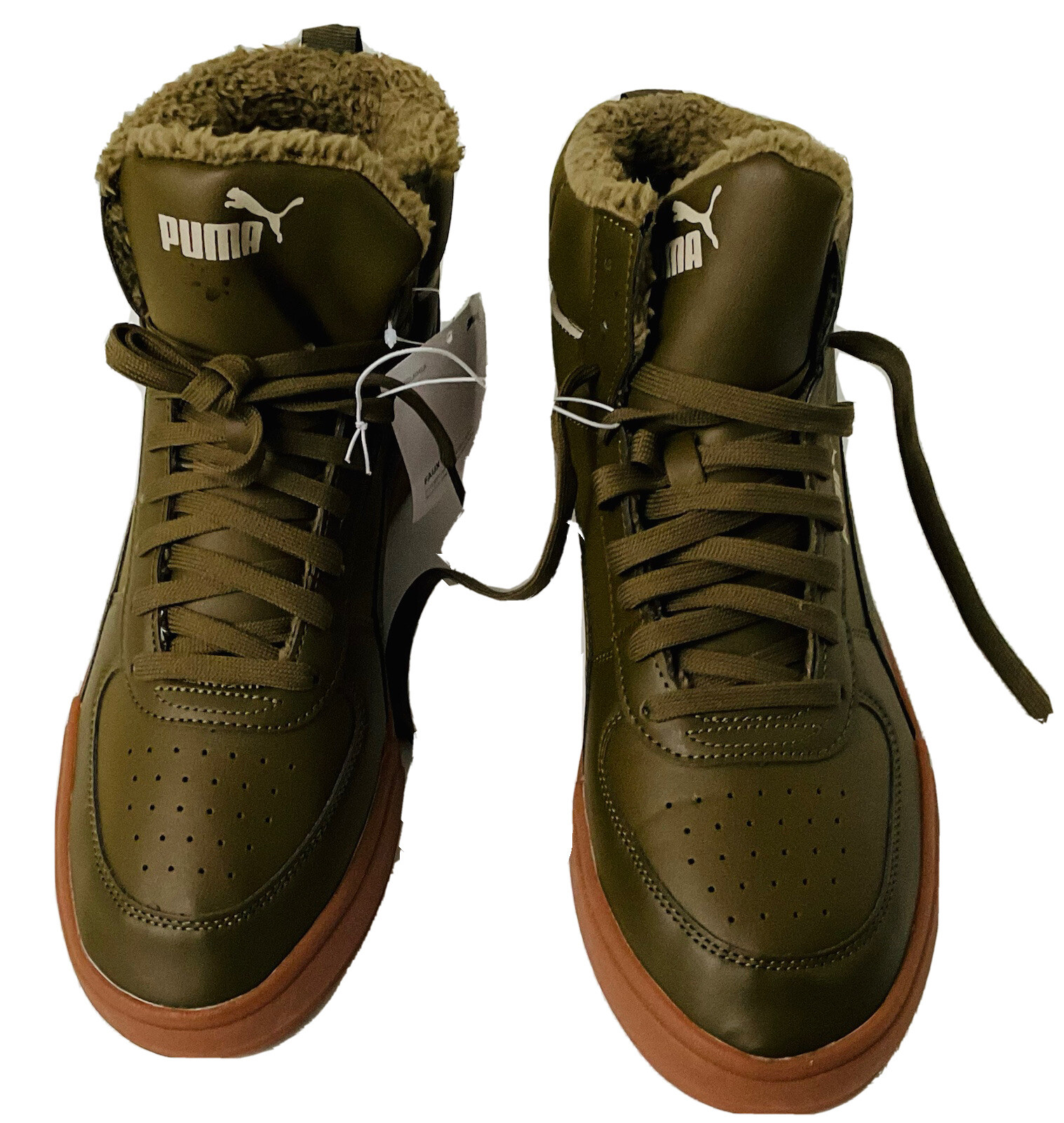 PUMA Caven Winterized Lined Mid-Top Sneaker Casual Shoes Unisex-Size M 12