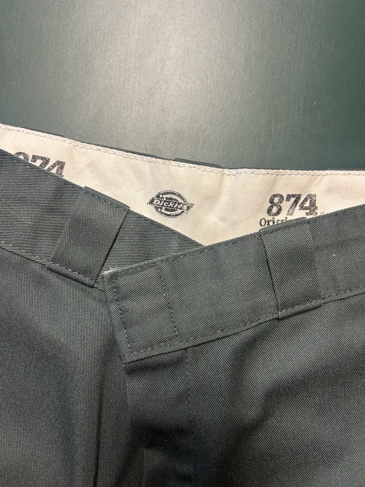 Dickies 874 Original Fit Work Pants Gray Size 30×31 Cotton
