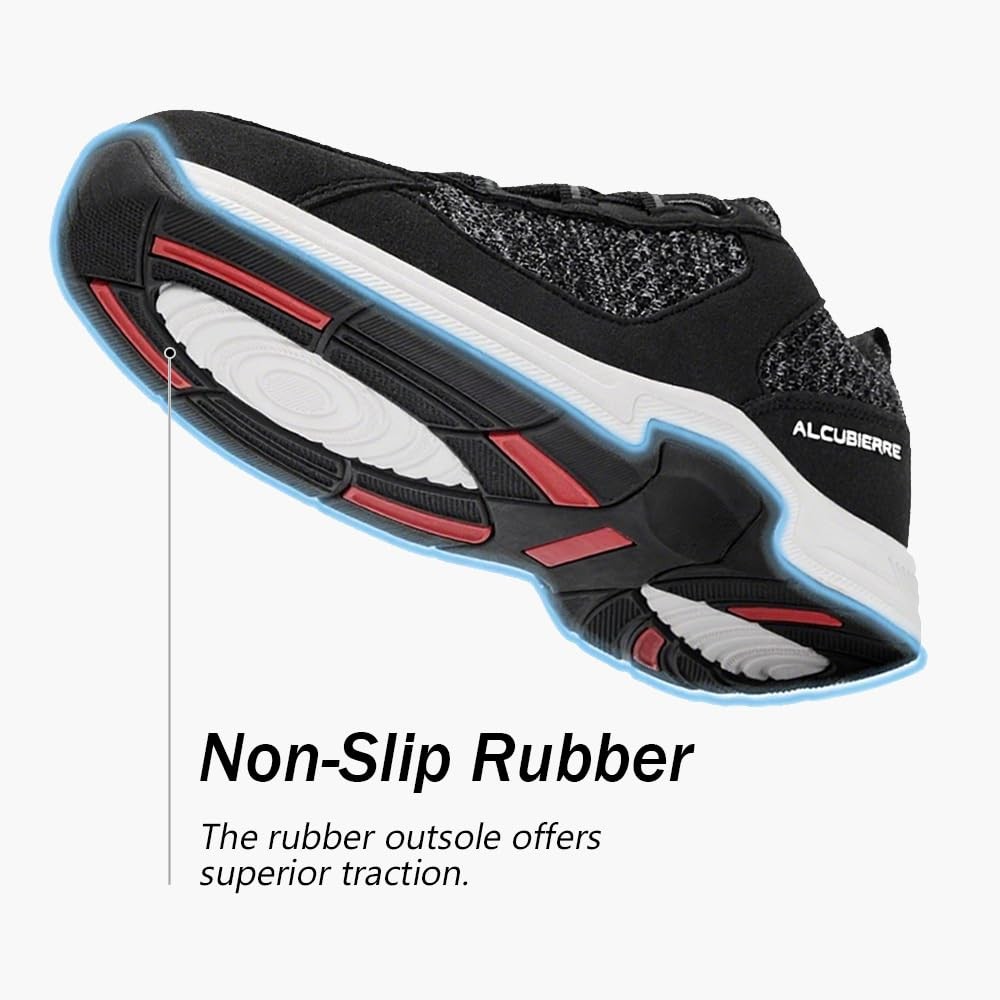 Men’s Orthopedic Slip On Walking Shoes Arch Support for Plantar Fasciitis Non…