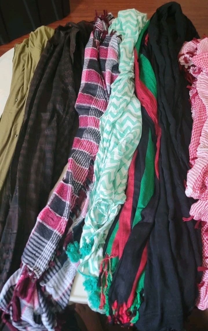 Women’s Scarf Lot Assorted Infinity Rectangle Square Paisley Plaid Fashion…