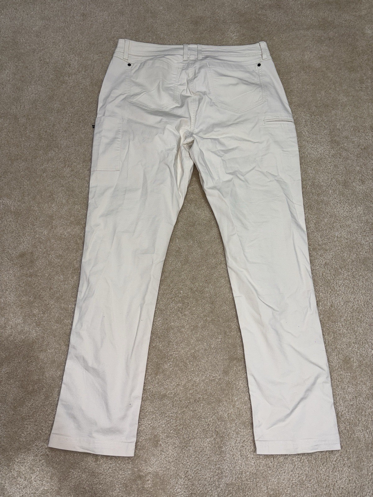 Proof Rover EDC Pants Athletic Tapered Cargo Stretch 38×33 Mens Salt Huckberry