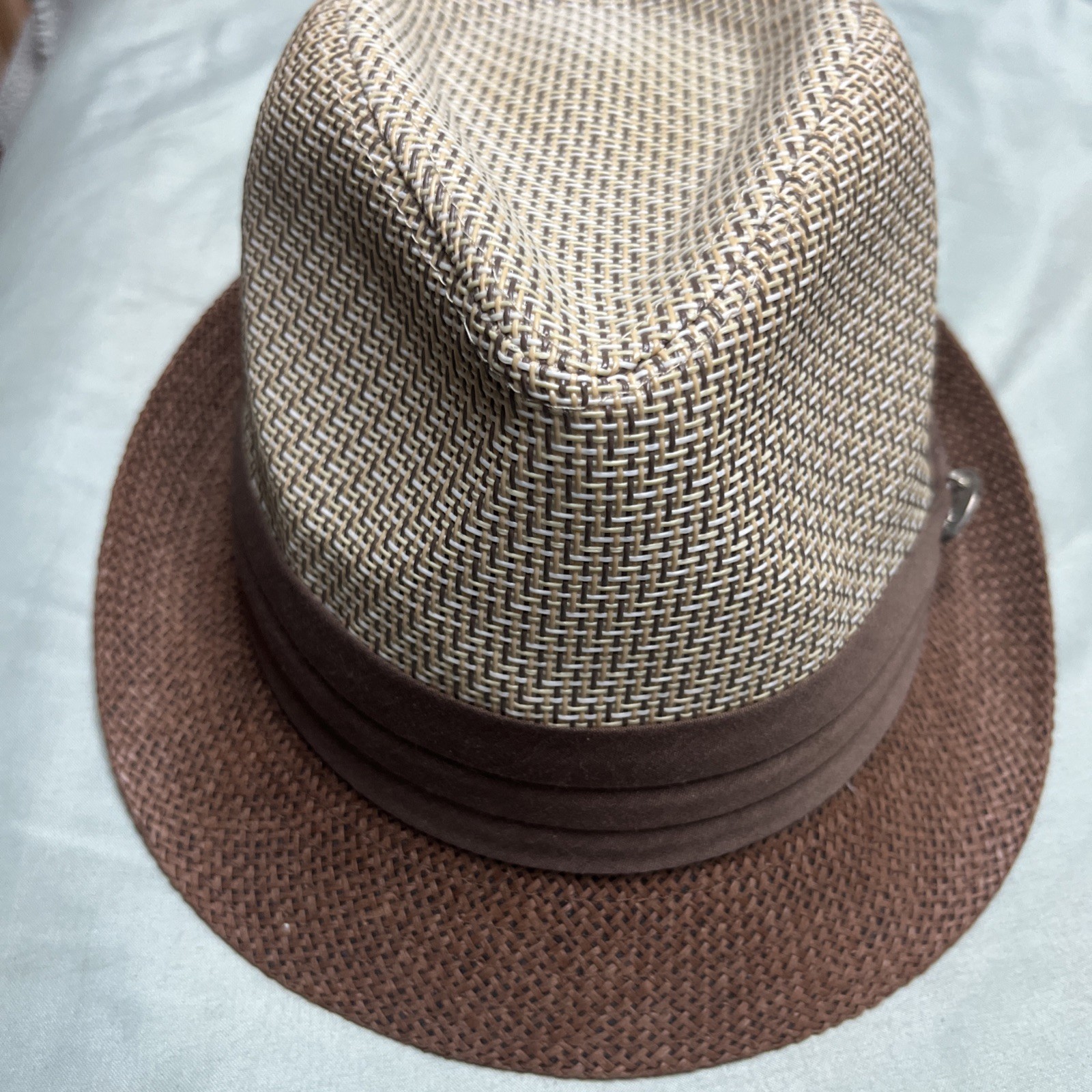Straw/Poly Fedora by Bruno Capelo