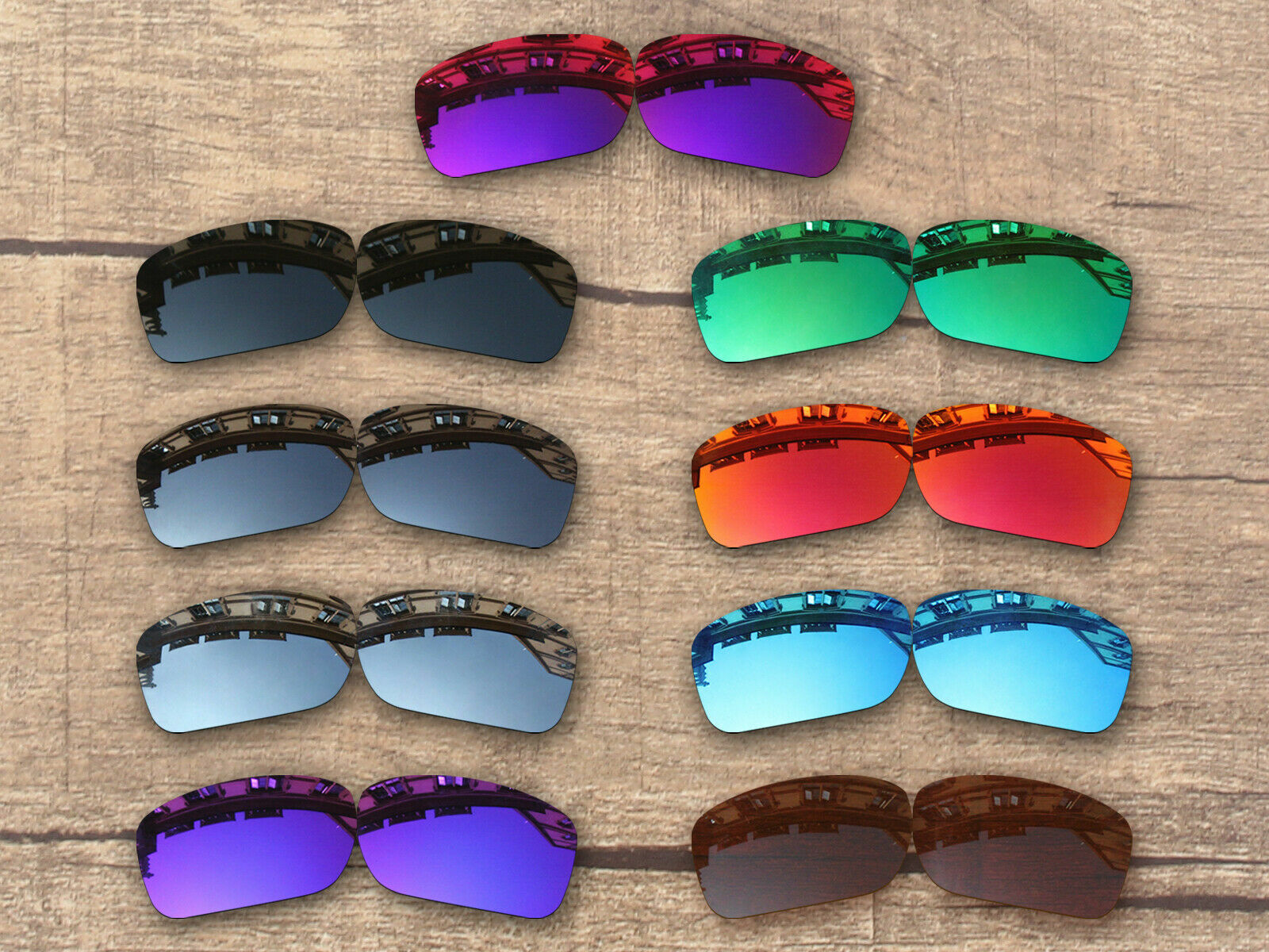 Vonxyz Polarized Replacement Lenses for-Oakley Turbine OO9263 Sunglass – Options