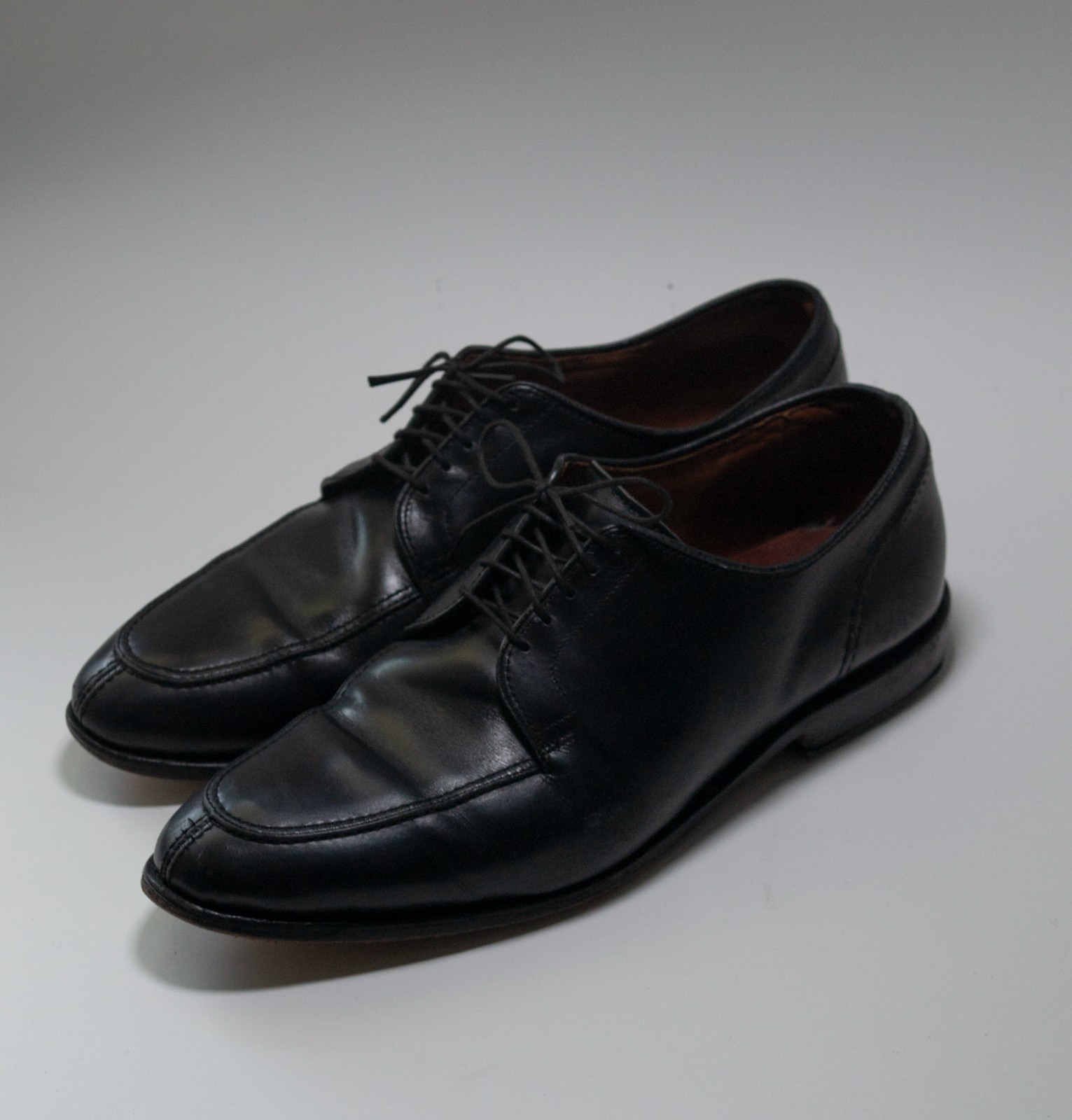 Allen Edmonds LaSalle Black Leather Split Toe Derby Dress Shoes Men’s Size 11.5D