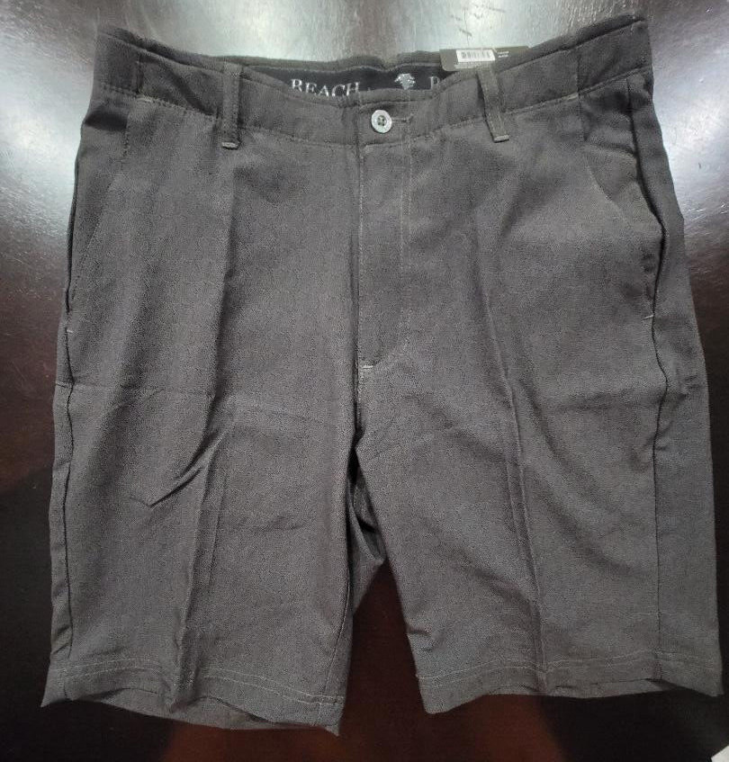 PEBBLE BEACH MEN’S DRY LUXE PERFORMANCE Black 9′ Inseam SHORTS 30,32,34,36,38,40