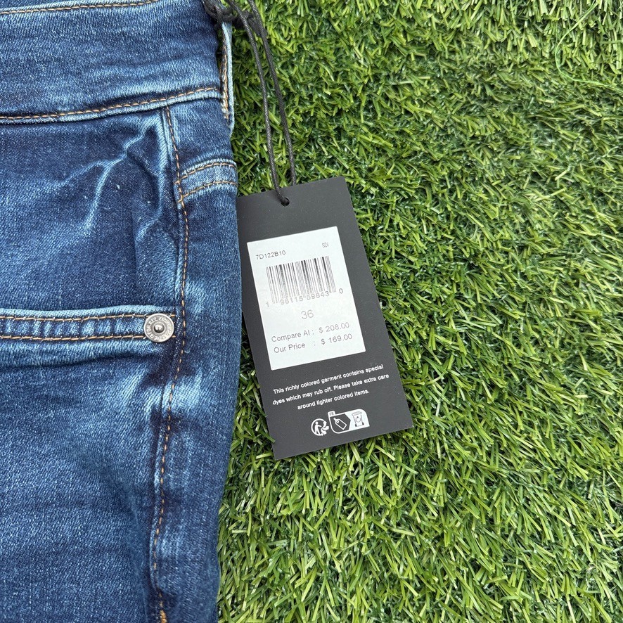 NWT 7 For All Mankind Brett Bootcut Jeans Mens MultiSize (32,34,36,38) Dark Wash