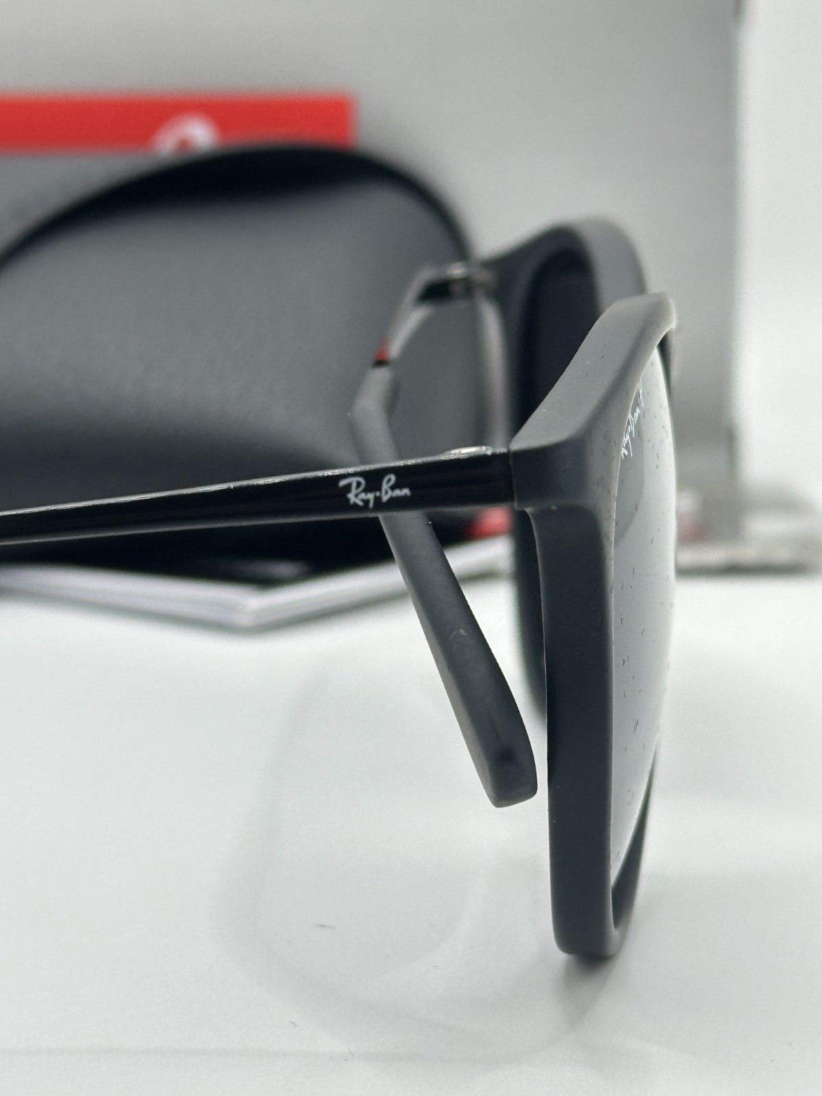 Ray-Ban RB4171 622/T3 Erika Polarized Gradient Lens Rubber Matte Black 54mm