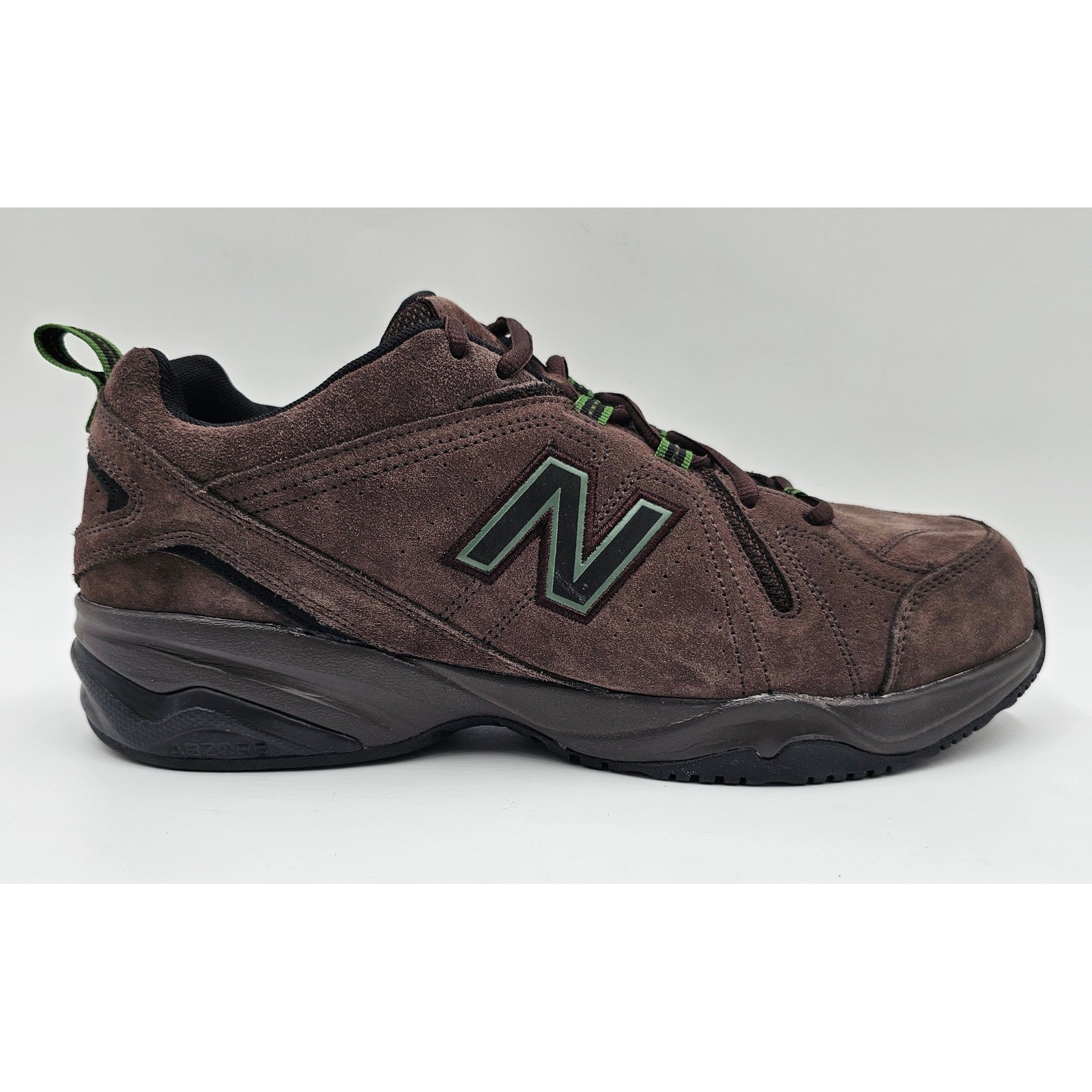 New Balance 608v4 Mens 11.5 Brown Suede Training Shoes MX608V4O ABZORB Sneaker