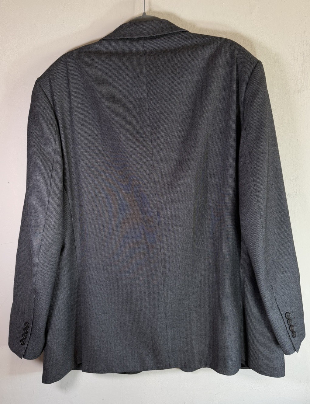M&S Men’s Tailoring Soft Touch Blazer Jacket 48” Chest Medium Woven Charcoal