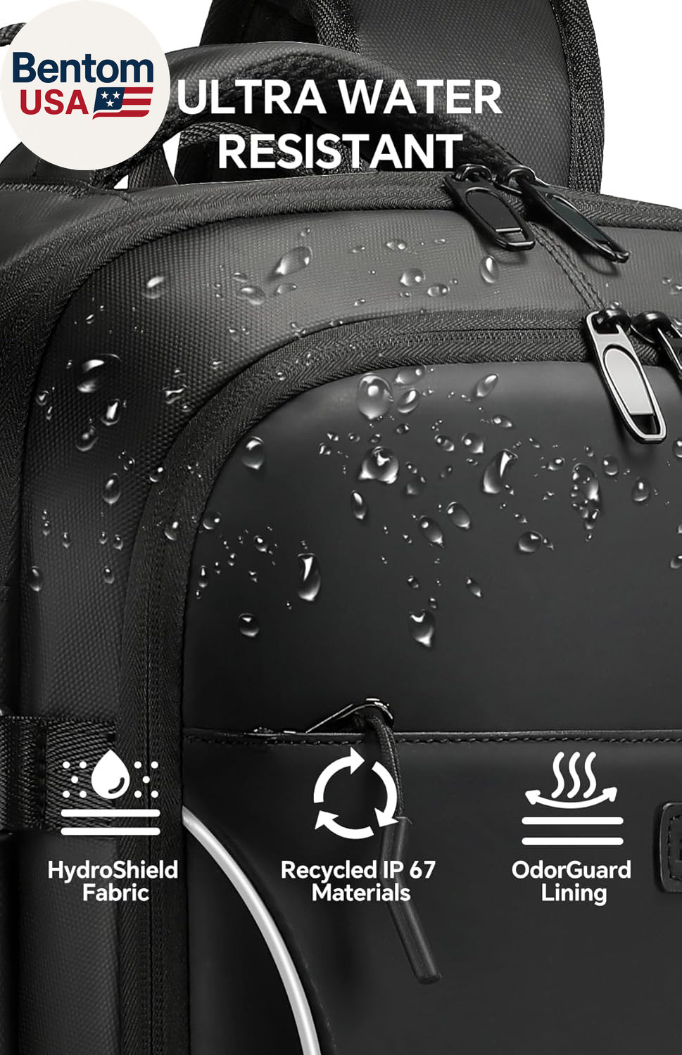 Vacuum Backpack Travel, 70L Expandable Carry on Backpack with Compression System