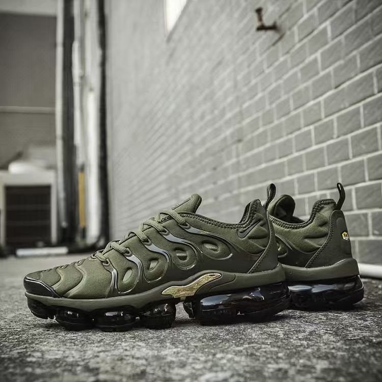 Nike Air VaporMax PlusTN Military Green Men’s Sneakers Brand New Free Shipping