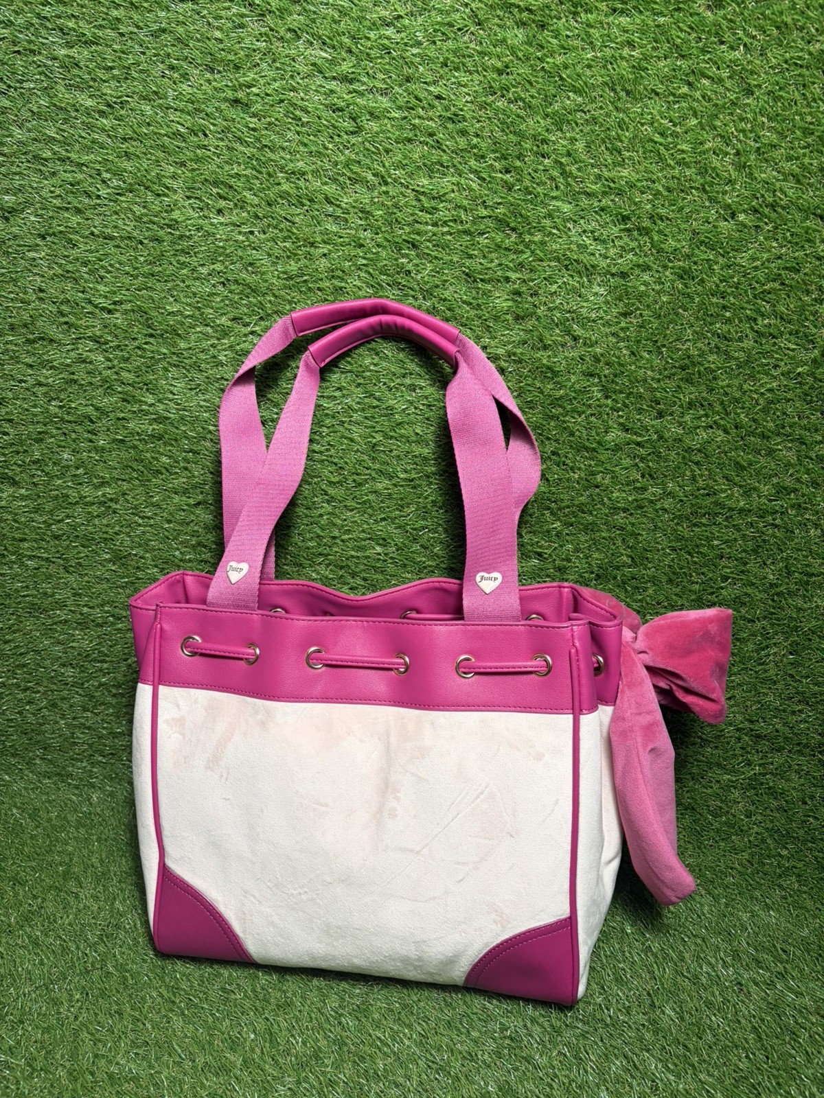 Juicy Couture Sweet Tea Party Tote Bag Pink Clay