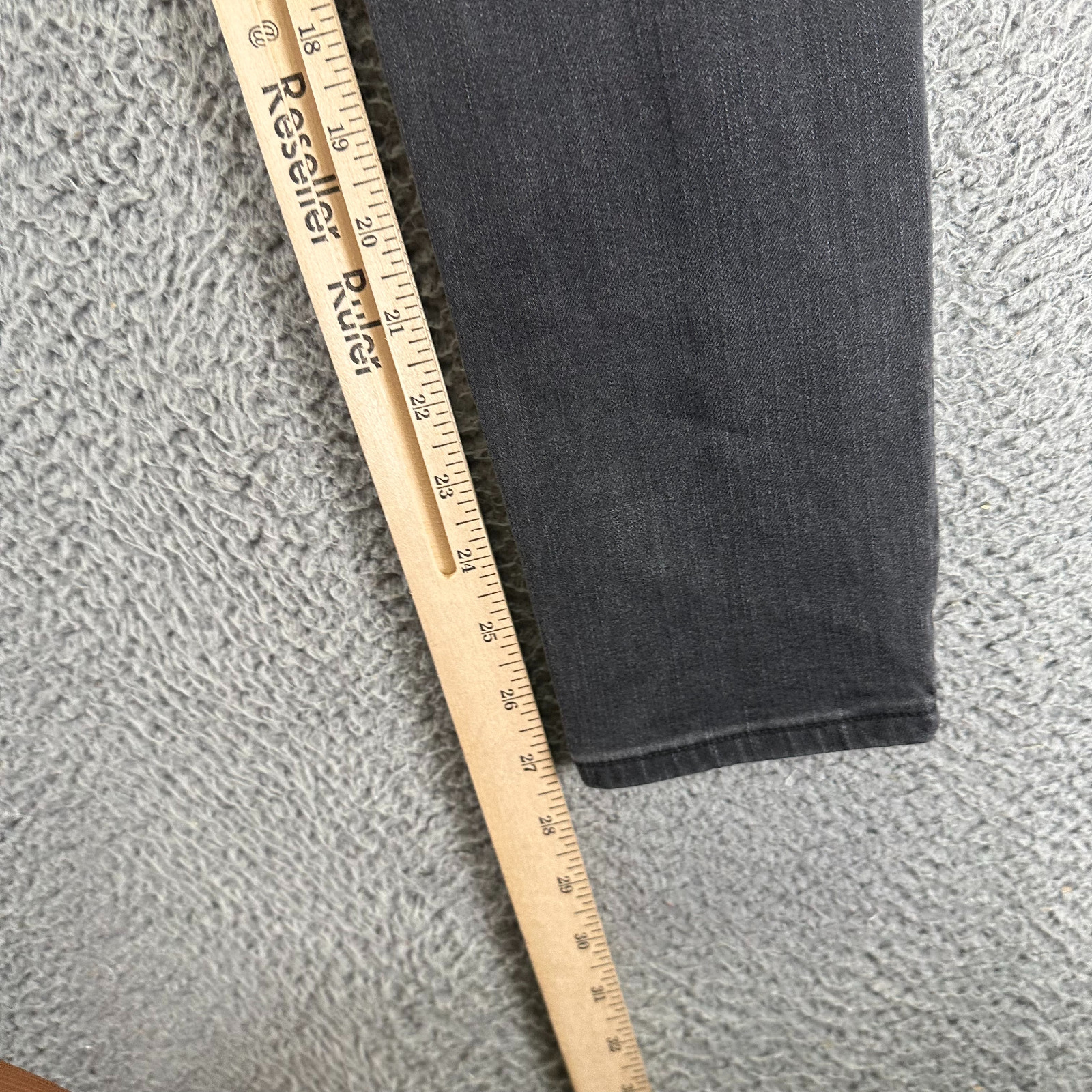 American Eagle Outfitters Jeans Womens 8 Black Denim Cotton Jegging Distressed