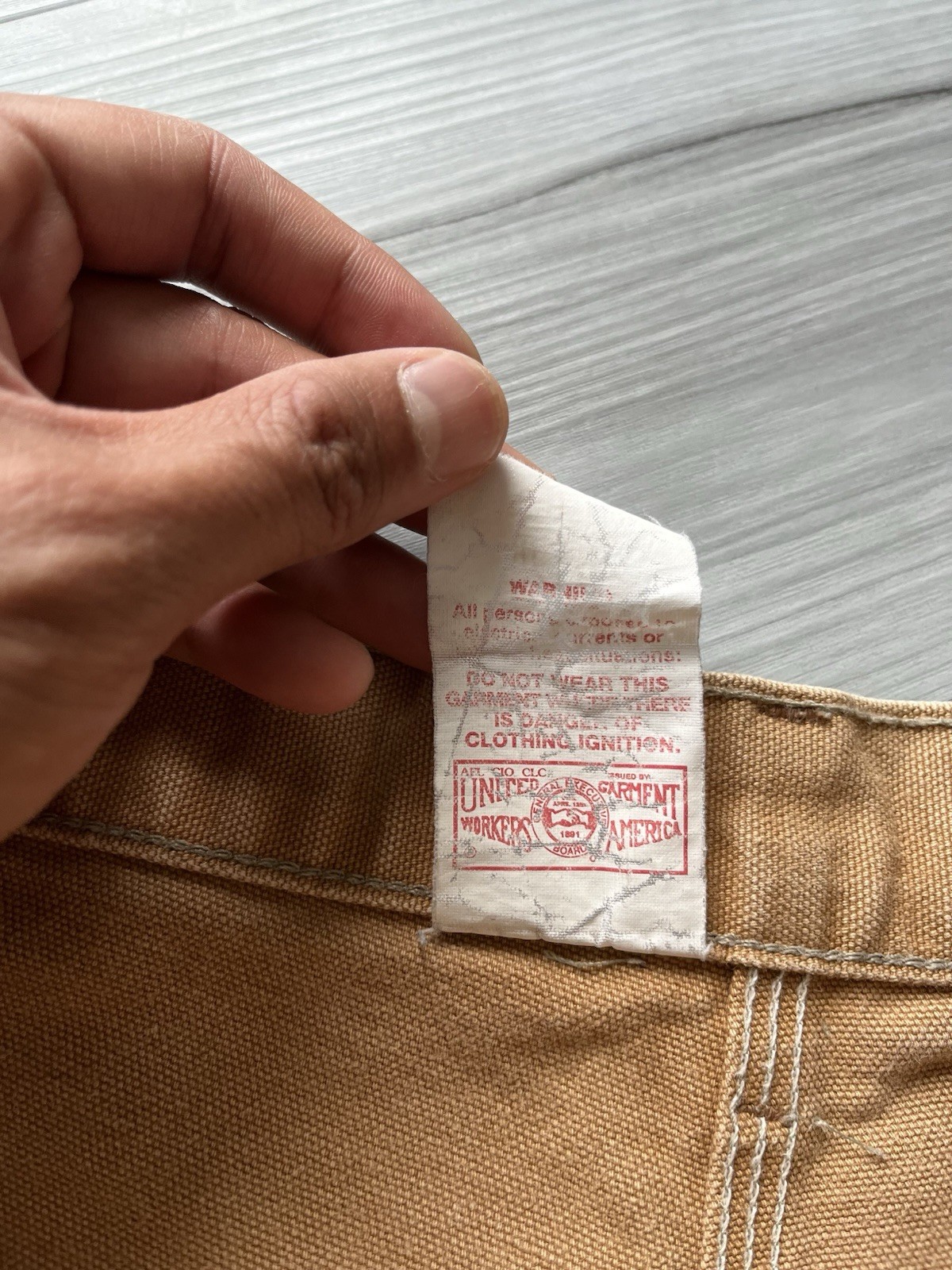 Vintage 1999 Carhartt B01 BRN Double Knee Carpenter Pants – 39×31 FADED