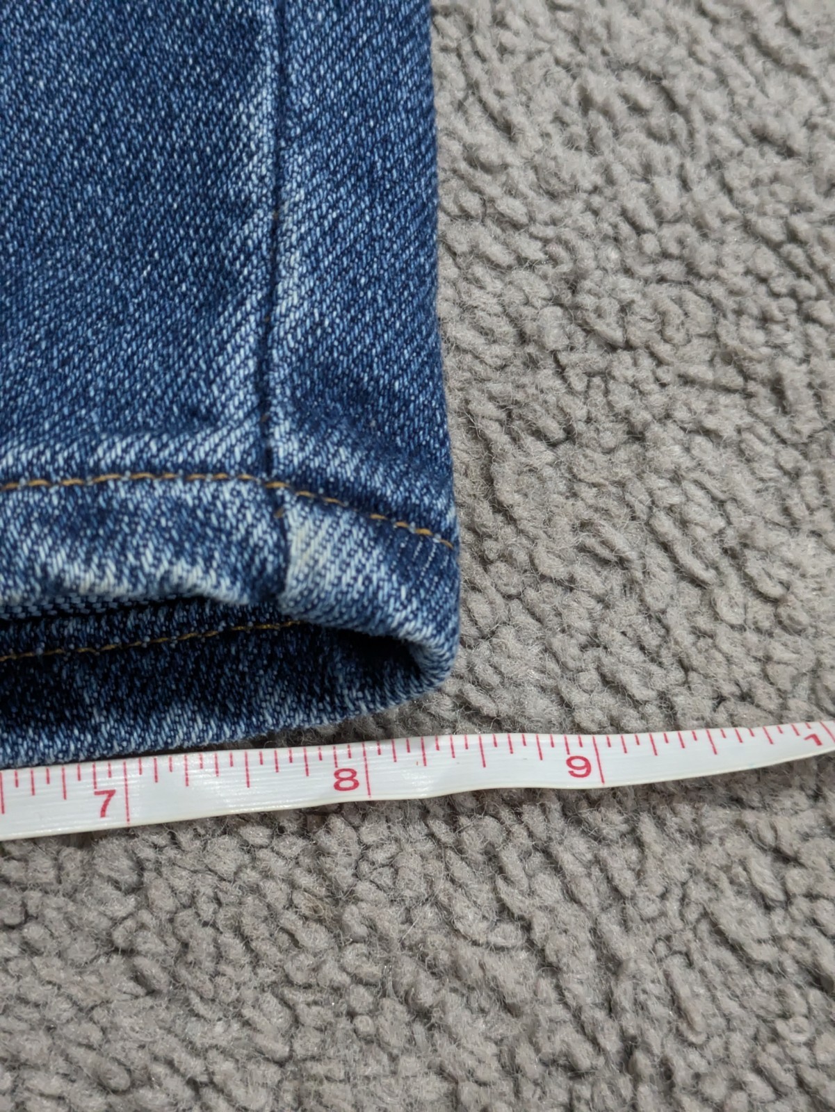 NEW Vintage Levi’s 540 Relaxed Fit Blue Jeans Men’s Sz 42×32 Brown Tab Flex 90’s