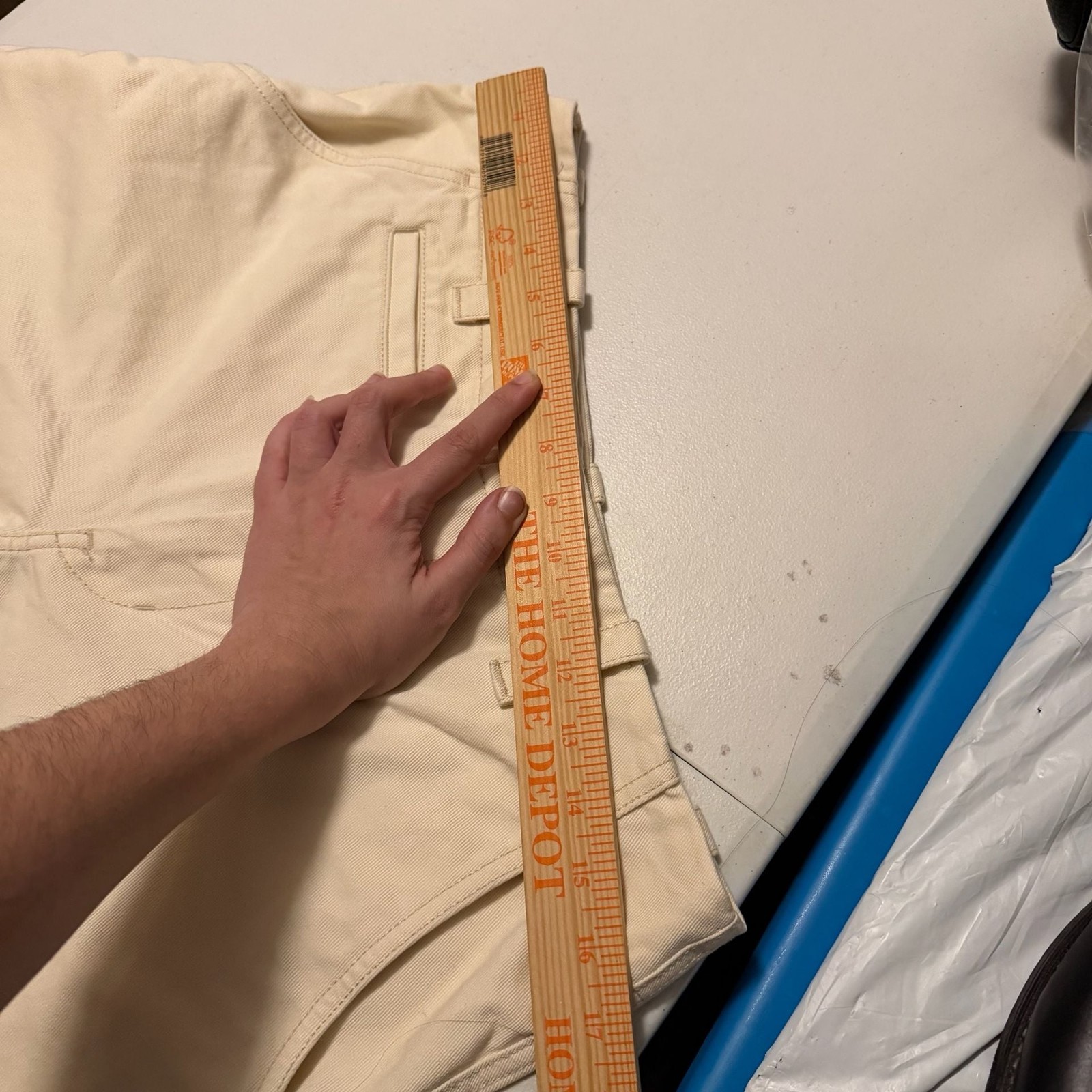 Madewell The Relaxed Chino Pants in Antique Cream Size 10
