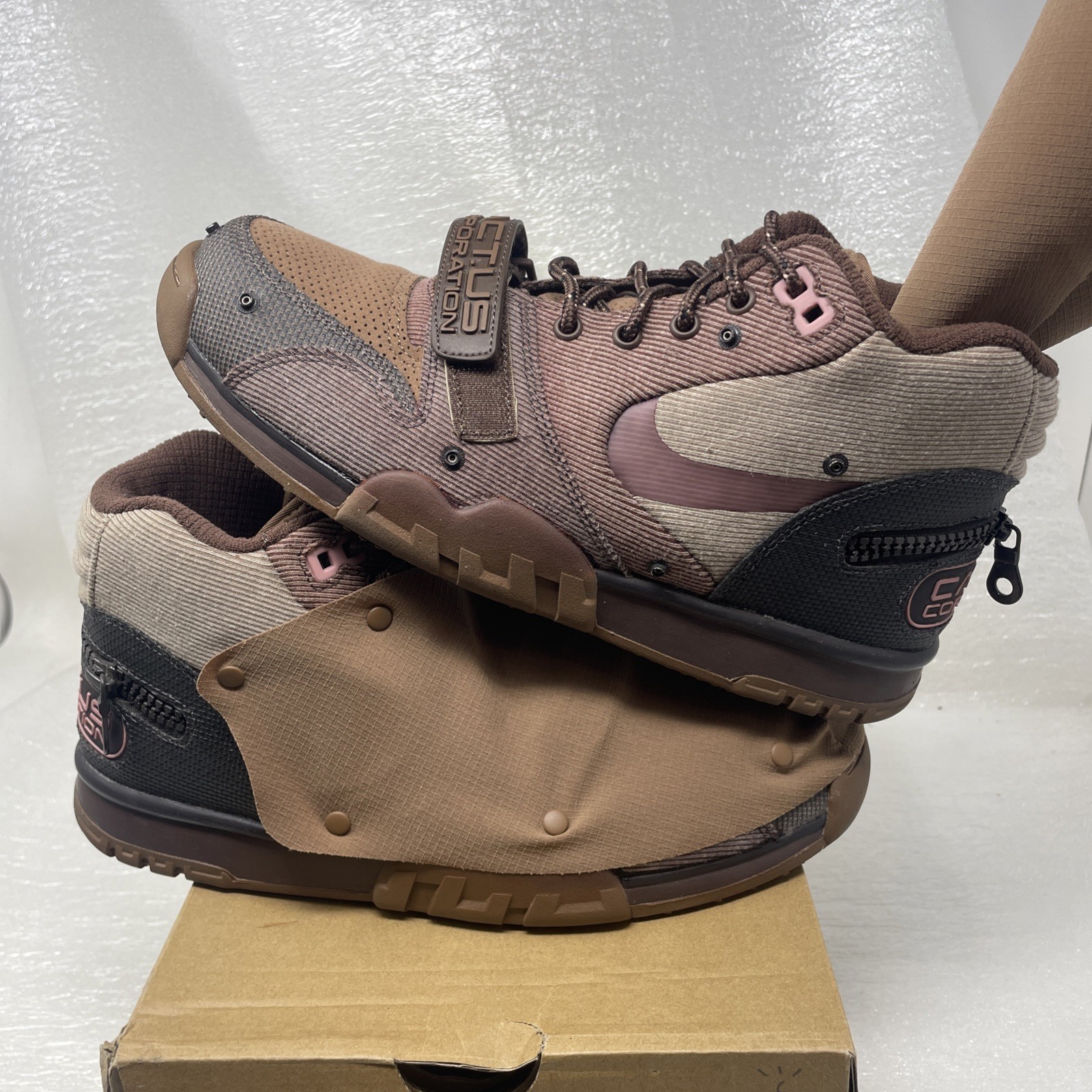Nike Air Trainer 1 CJ Travis Scott Brown- DR7515-200 – Size 8.5 Men / 10 Women
