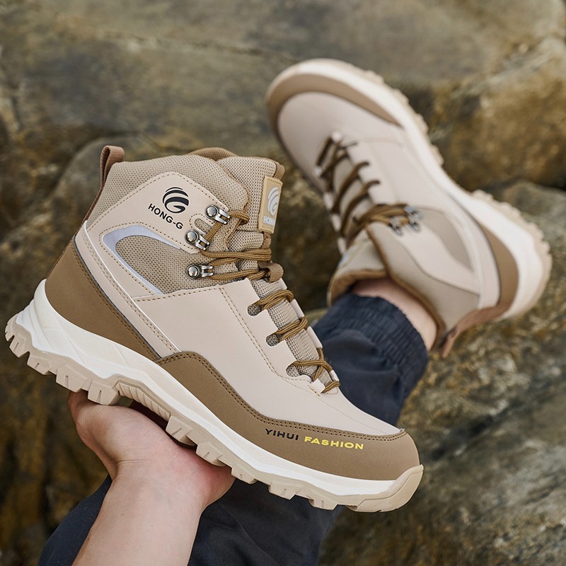 Mens Waterproof Work Boots Steel Toe shoes Safety Shoes Indestructible Non Slip