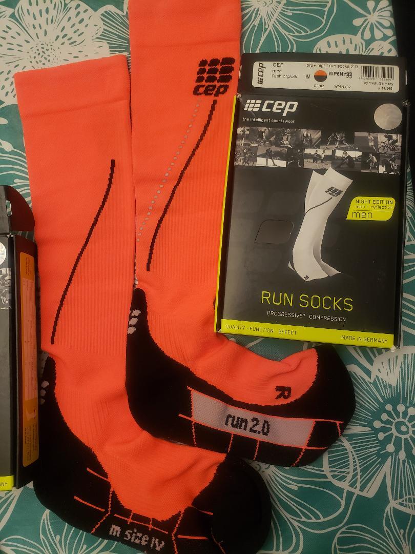 CEP Men’s 2.0 Full Tall Compression Progressive + Run Socks Pick Size & Color