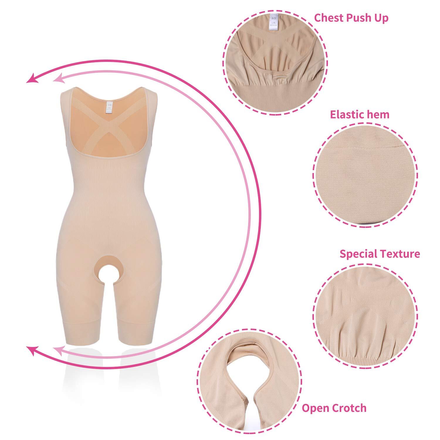 Full Body Shaper Women’s Compression Postpartum Shapewear Bodysuit Corset Girdle