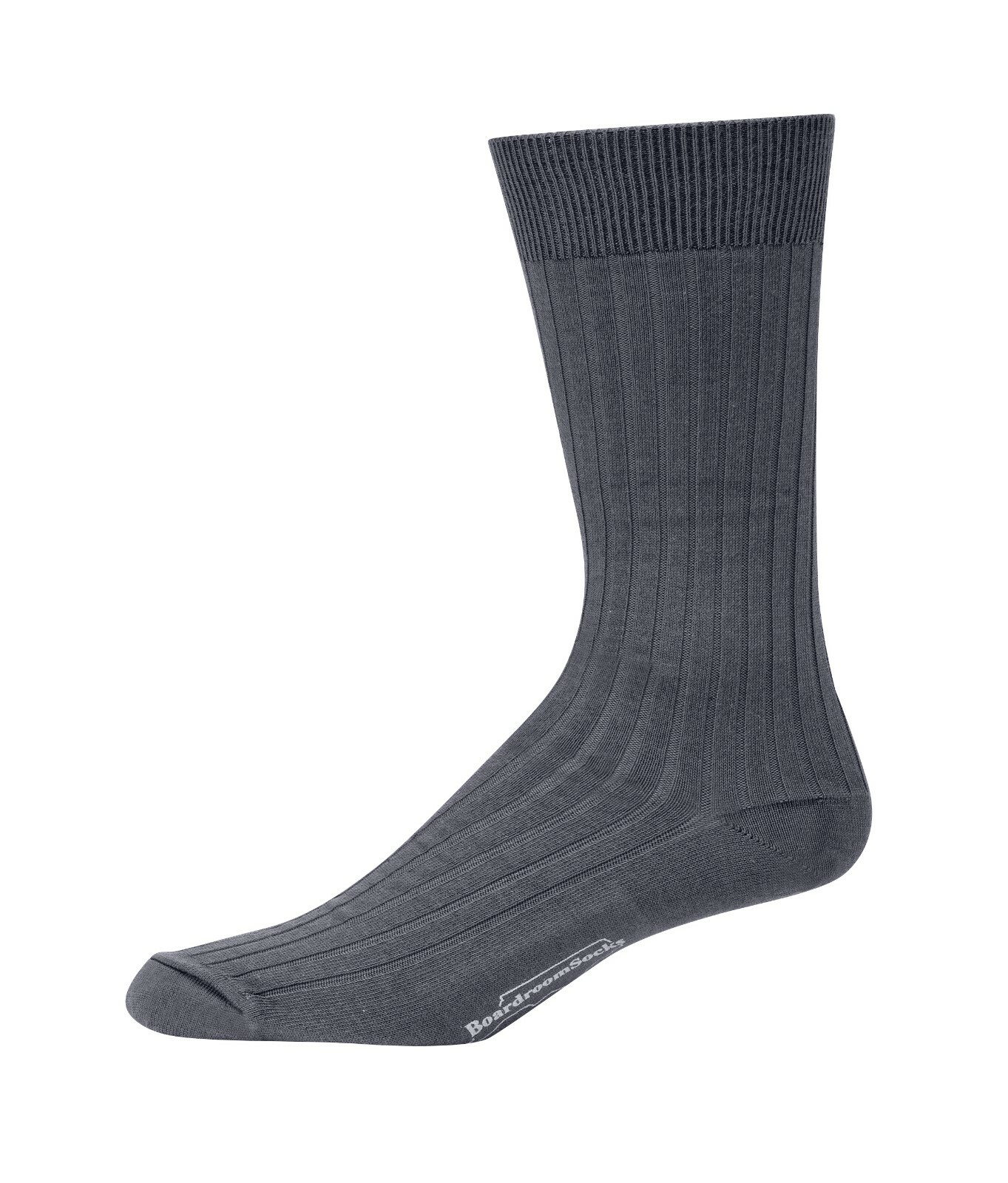 Men’s Mid-Calf Cotton Dress Socks, Quality Business Socks Made in USA