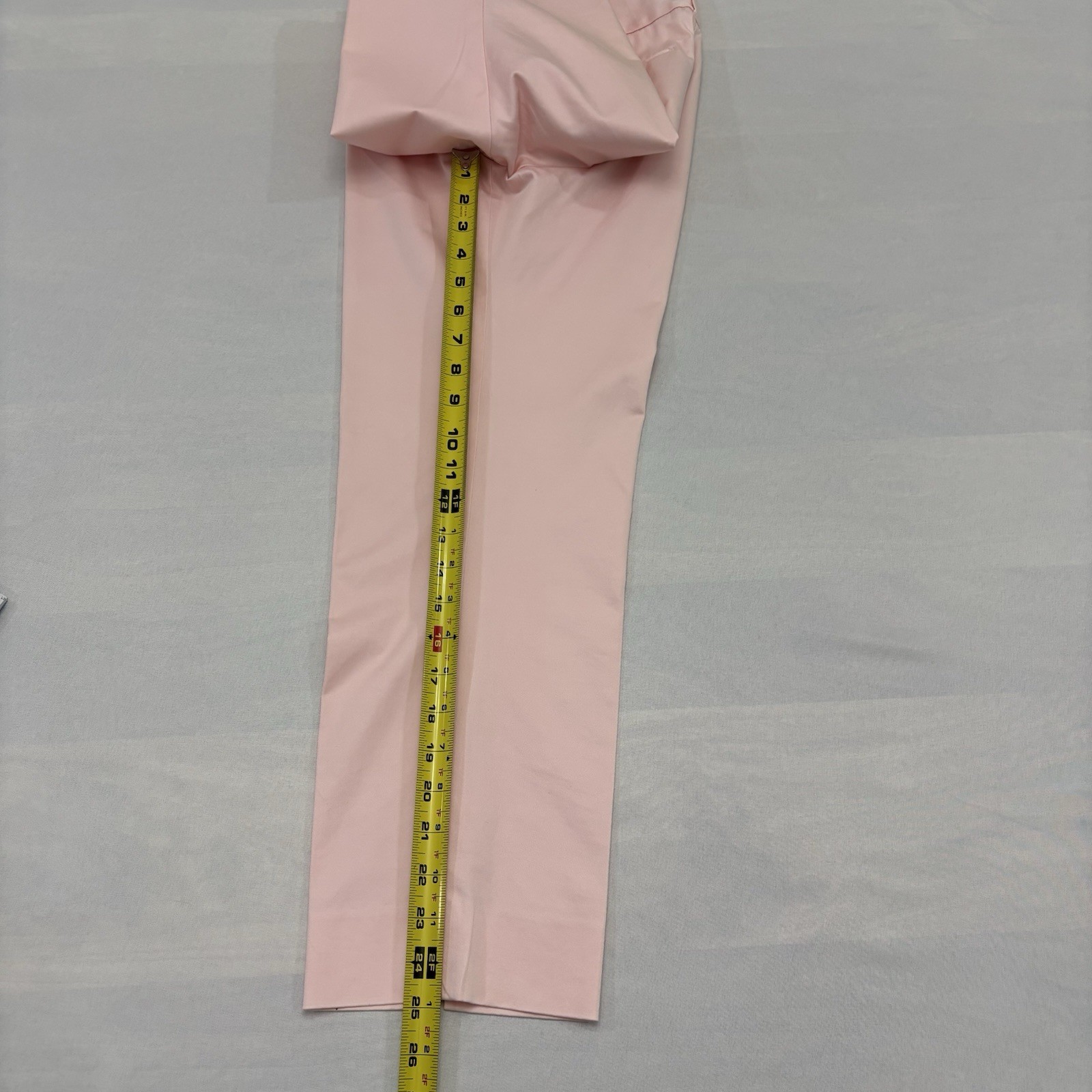 VINEYARD VINES Capri Pants Womens 98% Cotton Stretch Pink Back Pockets Sz 2
