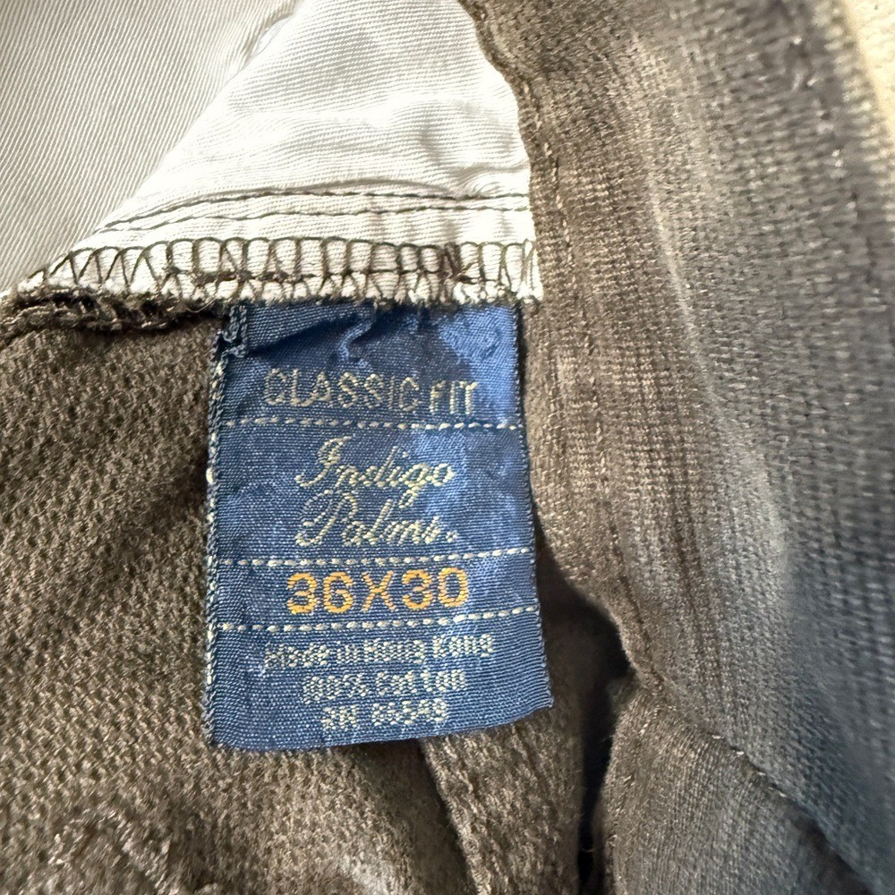 Indigo Palms Tommy BahamaClassic Fit Brown Cordoroy Pants 36X30(hemmed to 28)