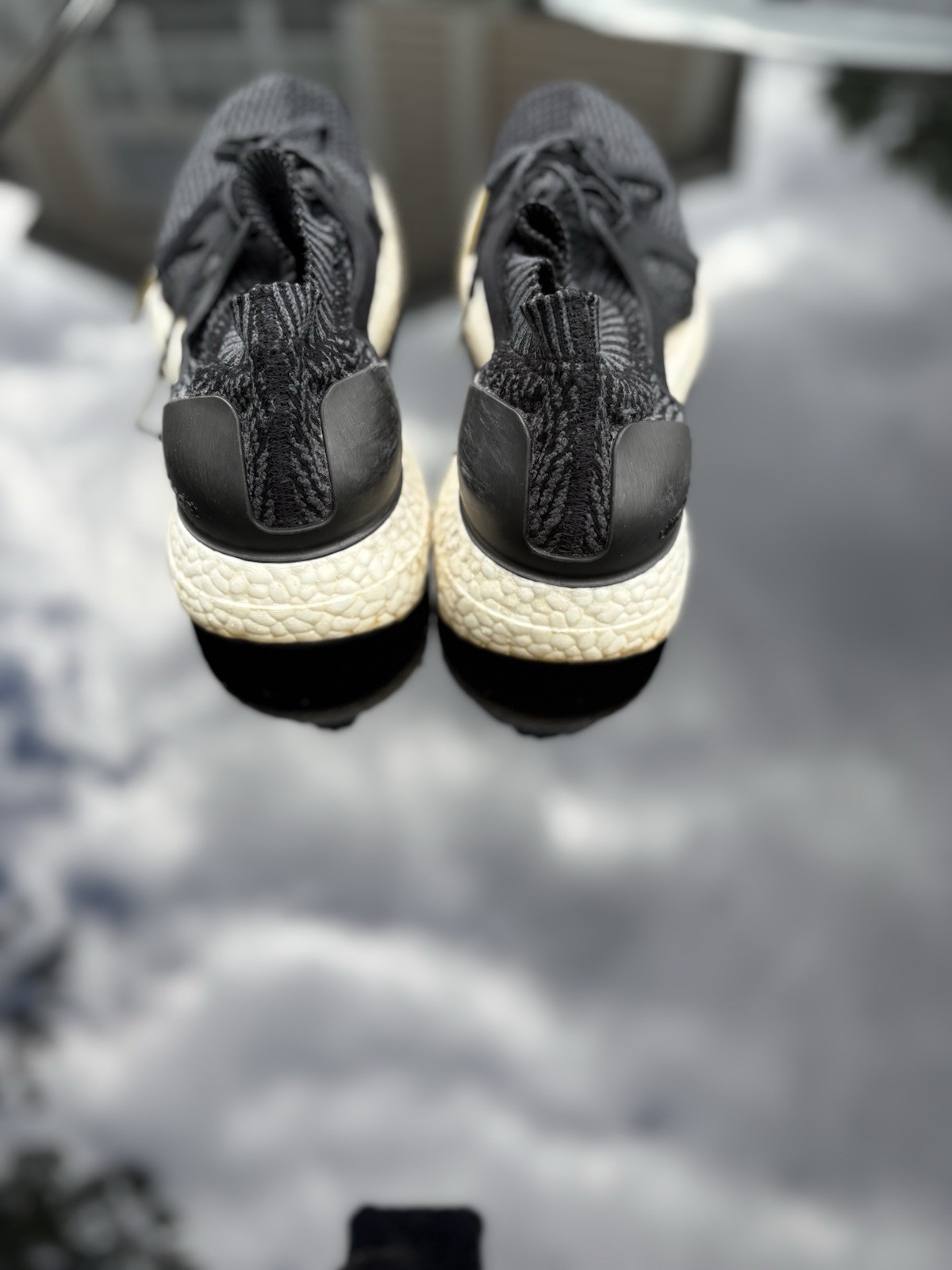 adidas UltraBoost Uncaged Primeknit Black/Gray Lace-Up Low Top men’s Sneaker