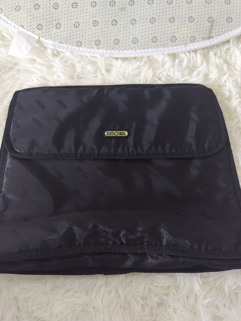 RIMOWA Limbo Series Briefcase Attache Case Black 14L Polycarbonate Alumunium