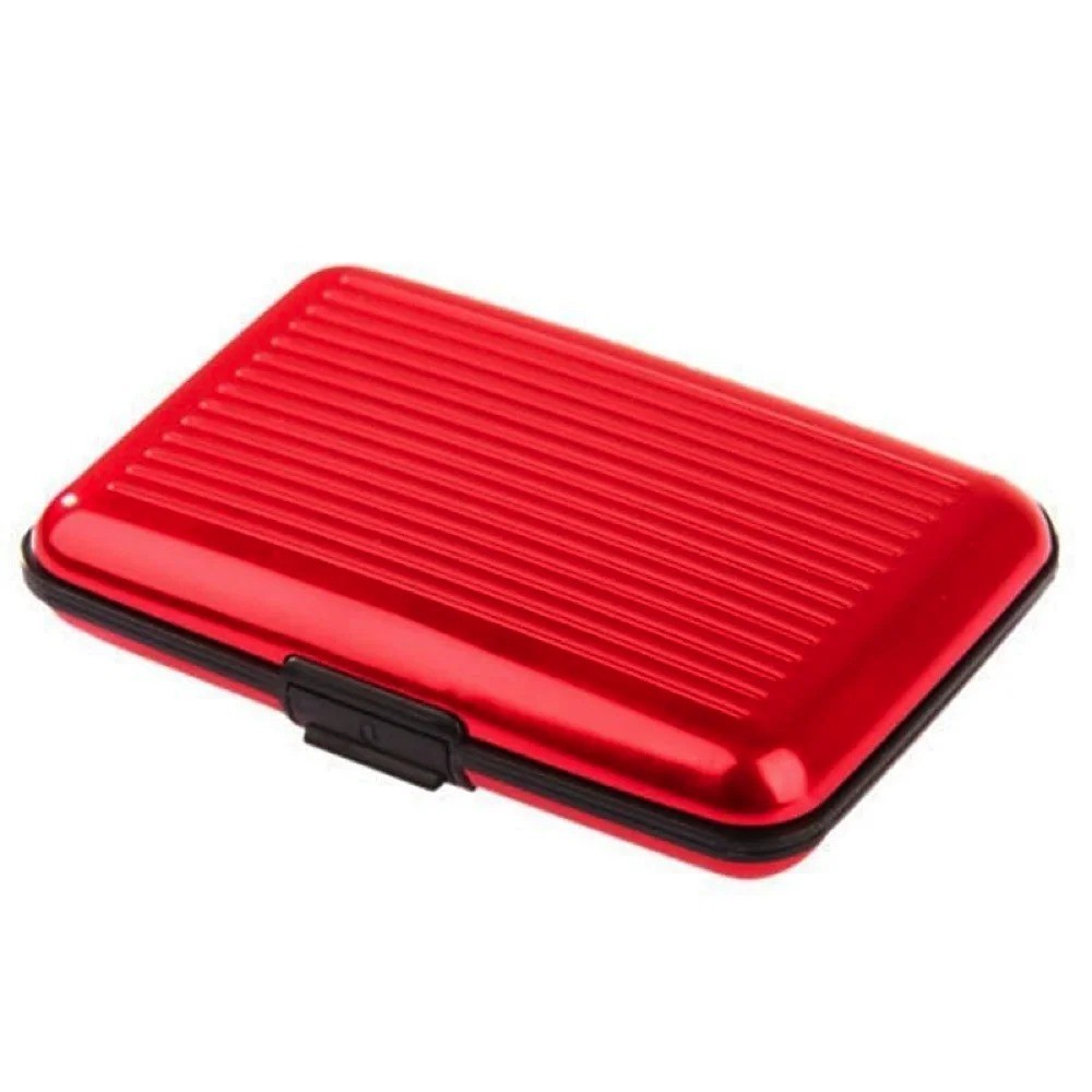 Pocket Waterproof Business ID Credit Card Wallet Holder Aluminum Metal RFID Case