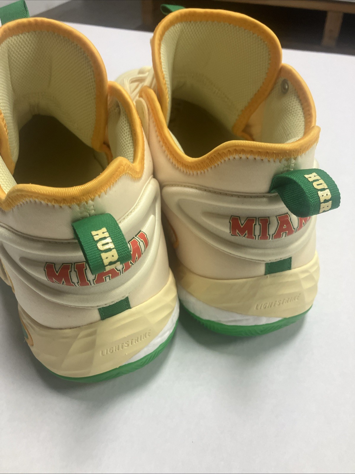 Adidas SM BYW Select PE Miami Hurricanes Team Issue 🏀🔥IE0880 SZ 8 No Box