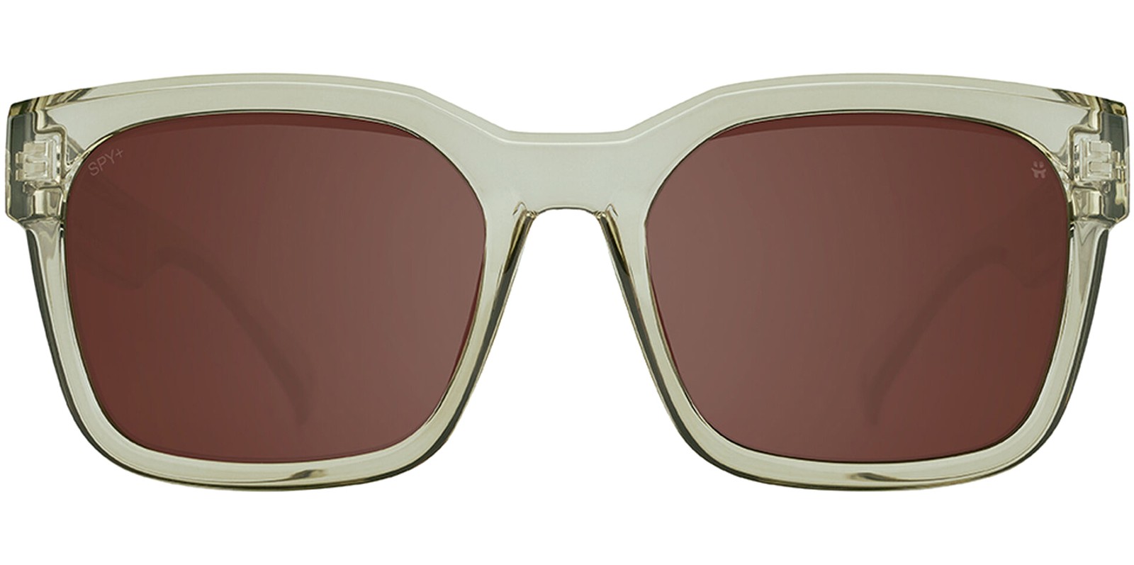 Spy Optic Dessa Polarized Translucent Olive Soft Square Sunglasses 6700000000241