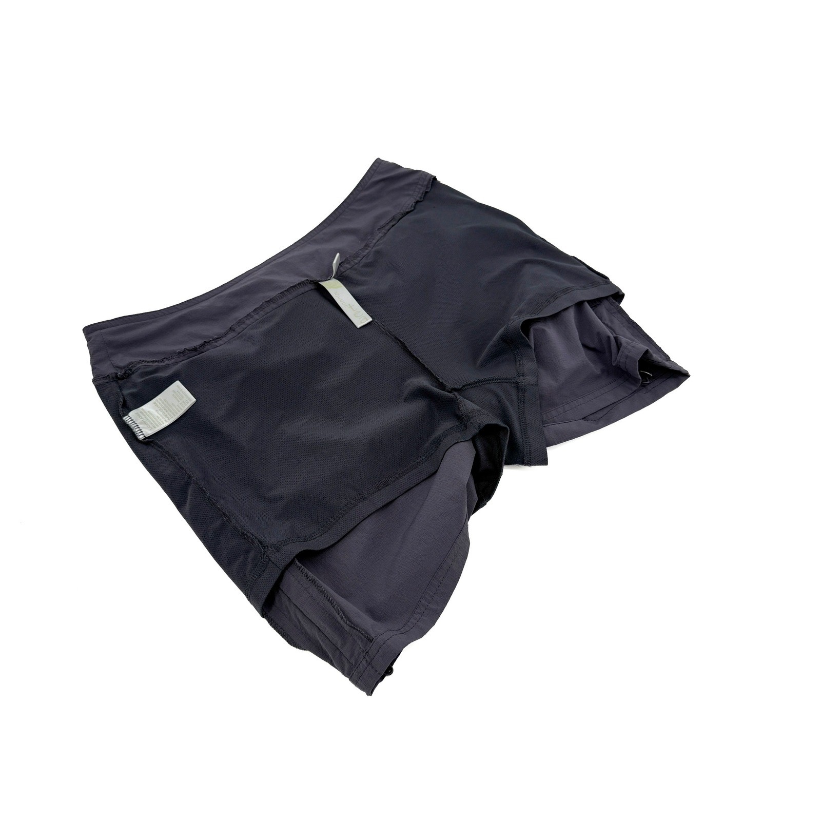 Green Tea Skort Women Large Gray Active Drawstring Hiking Athletic Performance