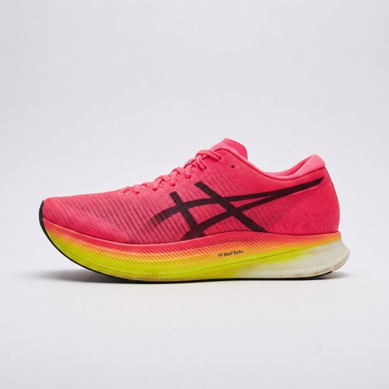 ASICS Metaspeed Sky Running Shoes Men’s 10.5 Pink Yellow Carbon Plate Road