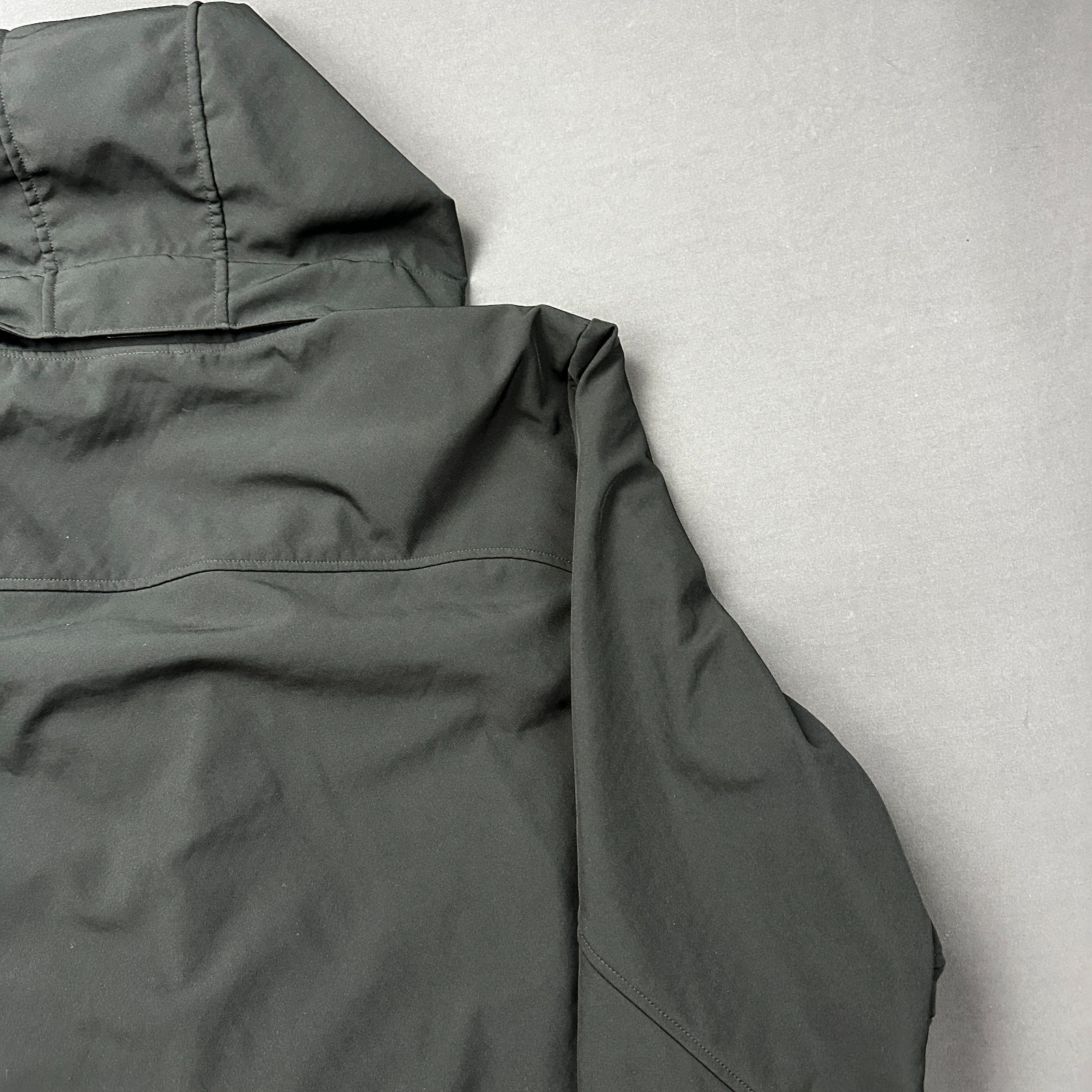 Gerry Softshell Jacket Mens 2XL Black Fleece Lined Hooded Outdoor Full Zip