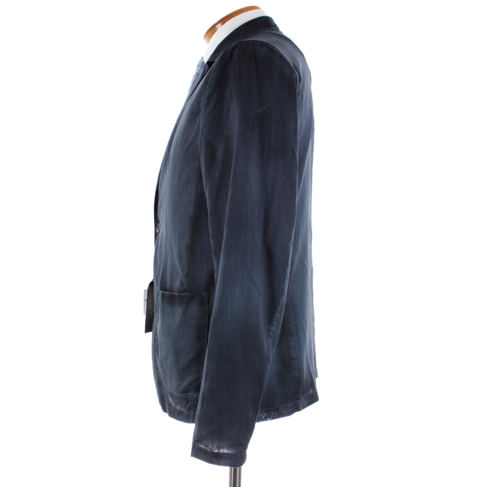 Gimo’s NWT 100% Wool Sport Coat / Soft Jacket Size 52 (L US) In Shades of Blue