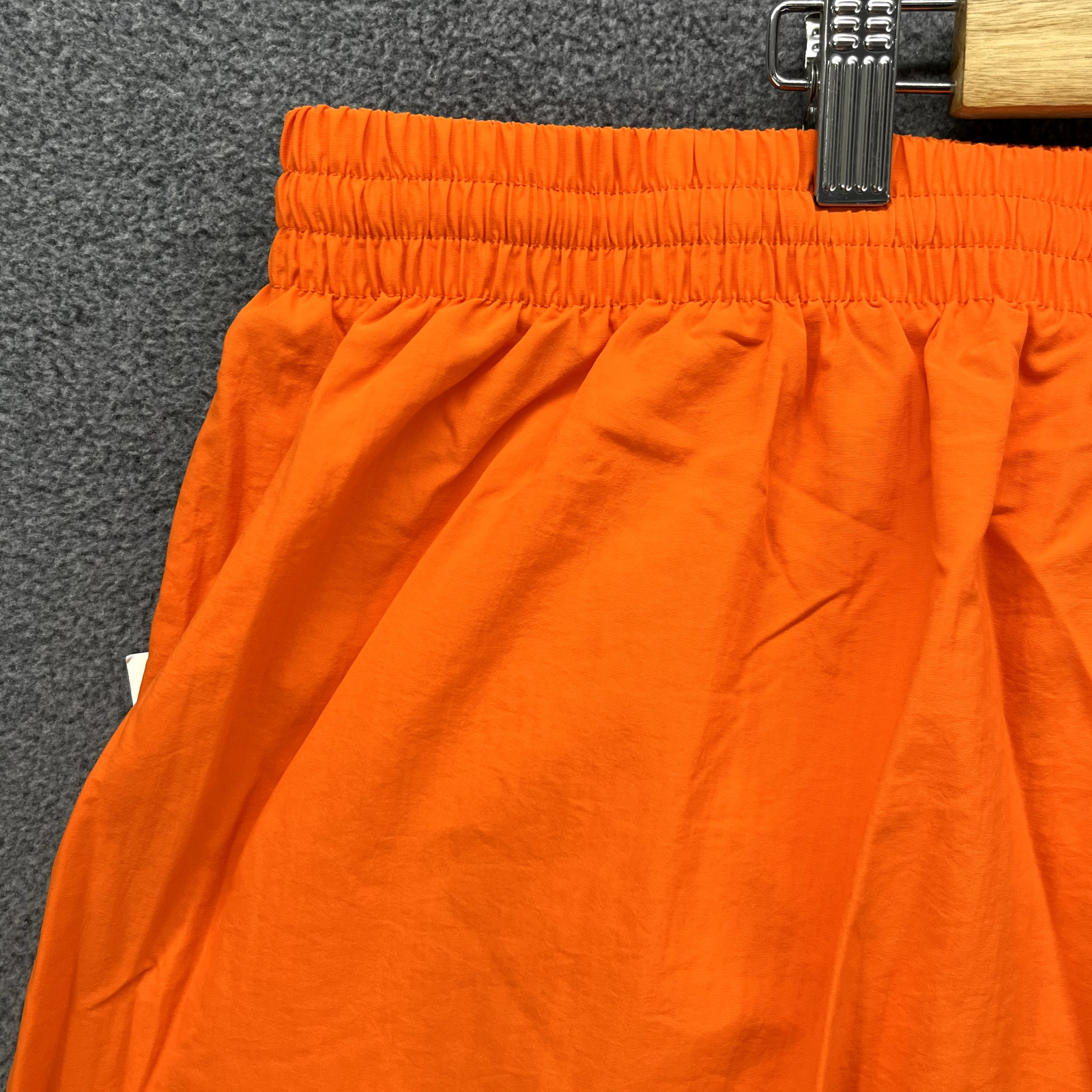 The Finals Shorts Mens 3XL Orange Trunk Deck with Back Pocket Swimwear