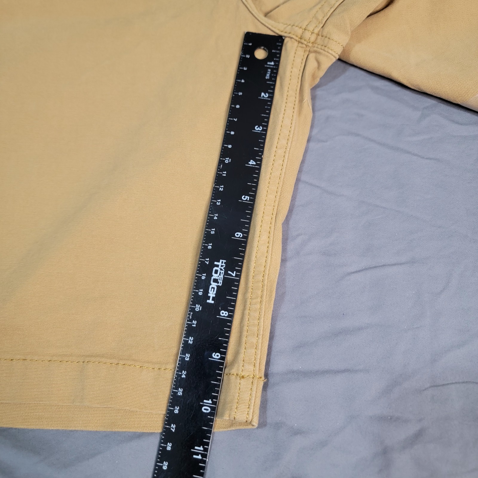 New Carhartt Rugged Flex Rigby Shorts Men’s 36 Tan 10″ Inseam Cell Phone Pocket