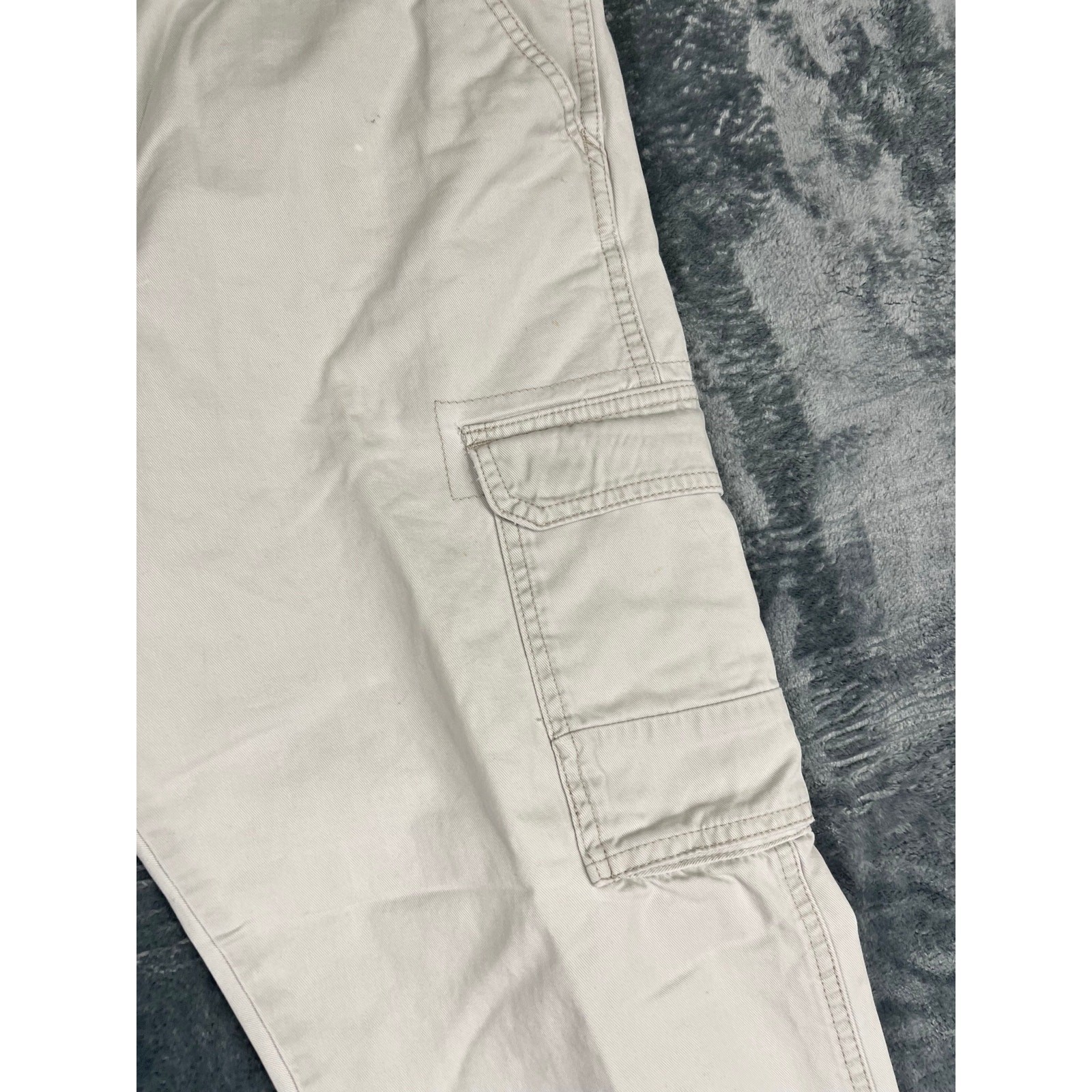 Men’s Genuine Wrangler Cargo Pants Size 38×29 100% Cotton GOOD – See Photos