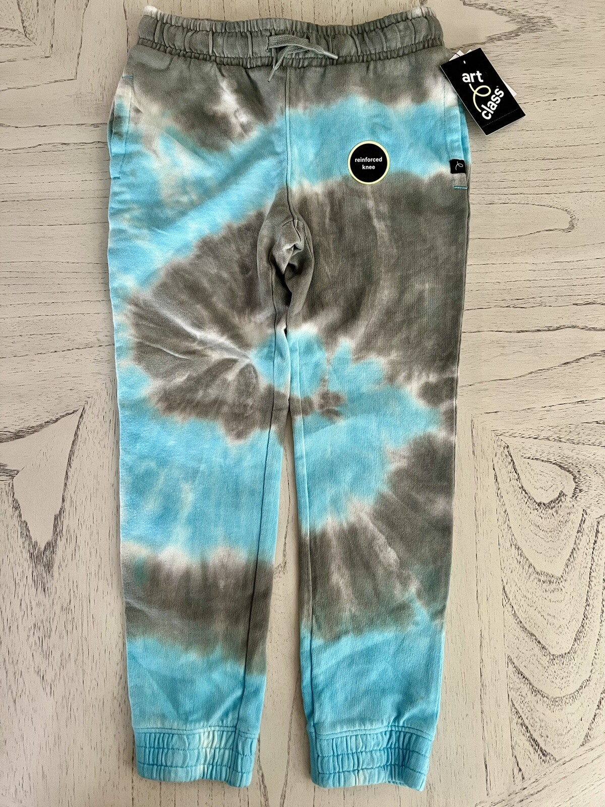 New~”Art Class”~Girl/Boy~Blue&Gray~Tie Dye~Jogger/Pant~Elastic~Pockets~Sz S(6/7)